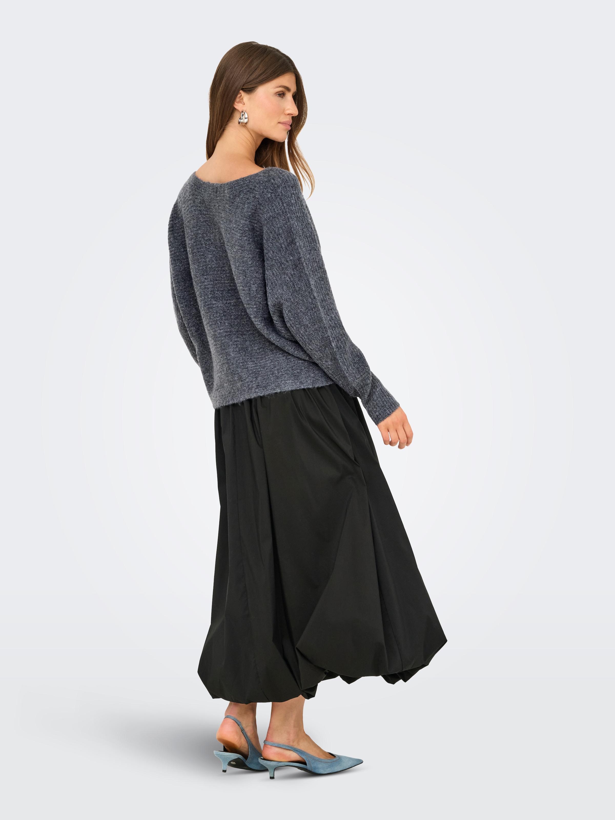 ONLY Strickpullover »ONLDANIELLA L/S PULLOVER KNT NOOS« Materialmix, regular fit