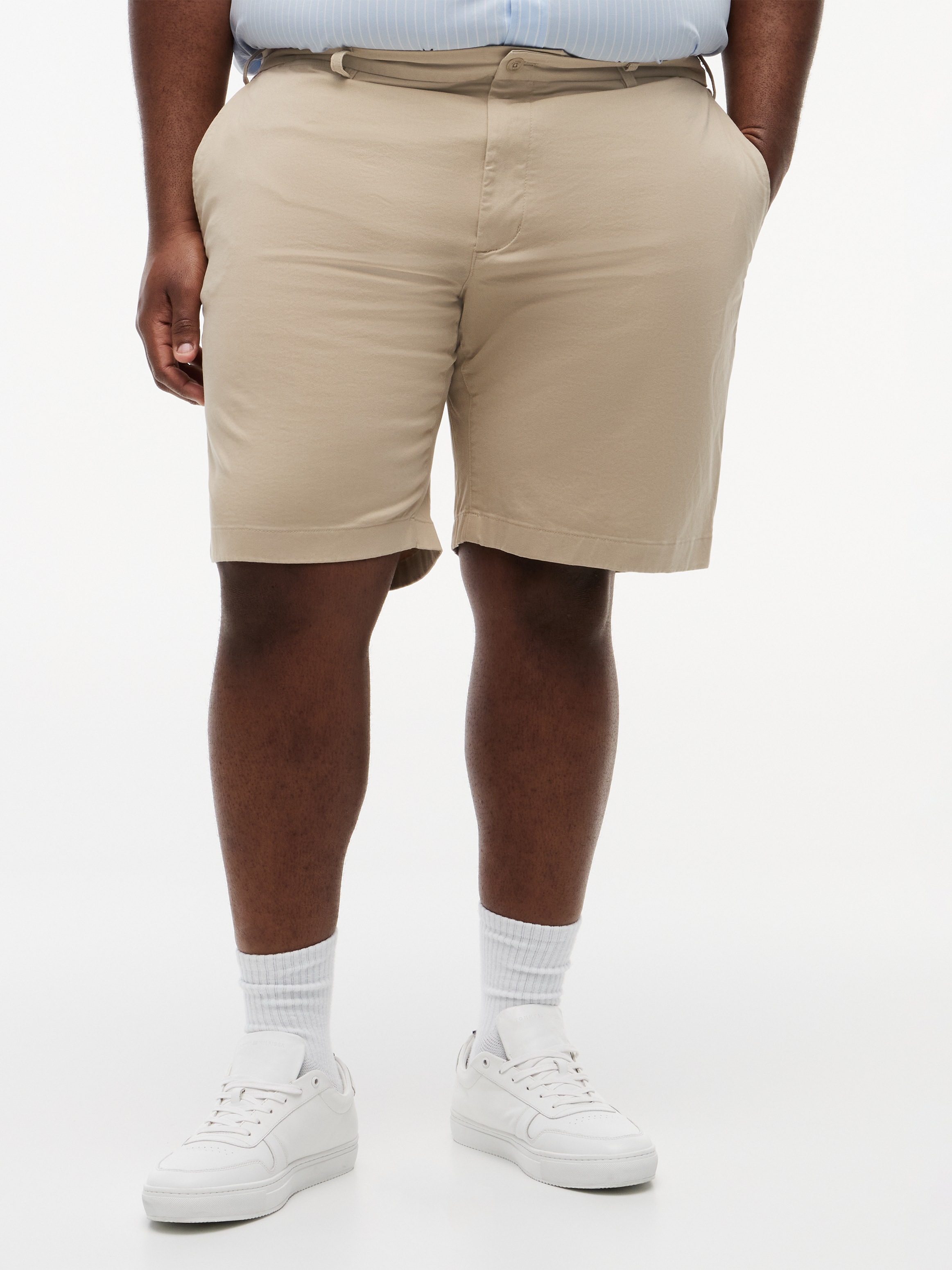 Tommy Hilfiger Big & Tall 1100000002199 "BT-DENTON 9.5 ESS TWILL-B" Twill, slim fit, Große Größen