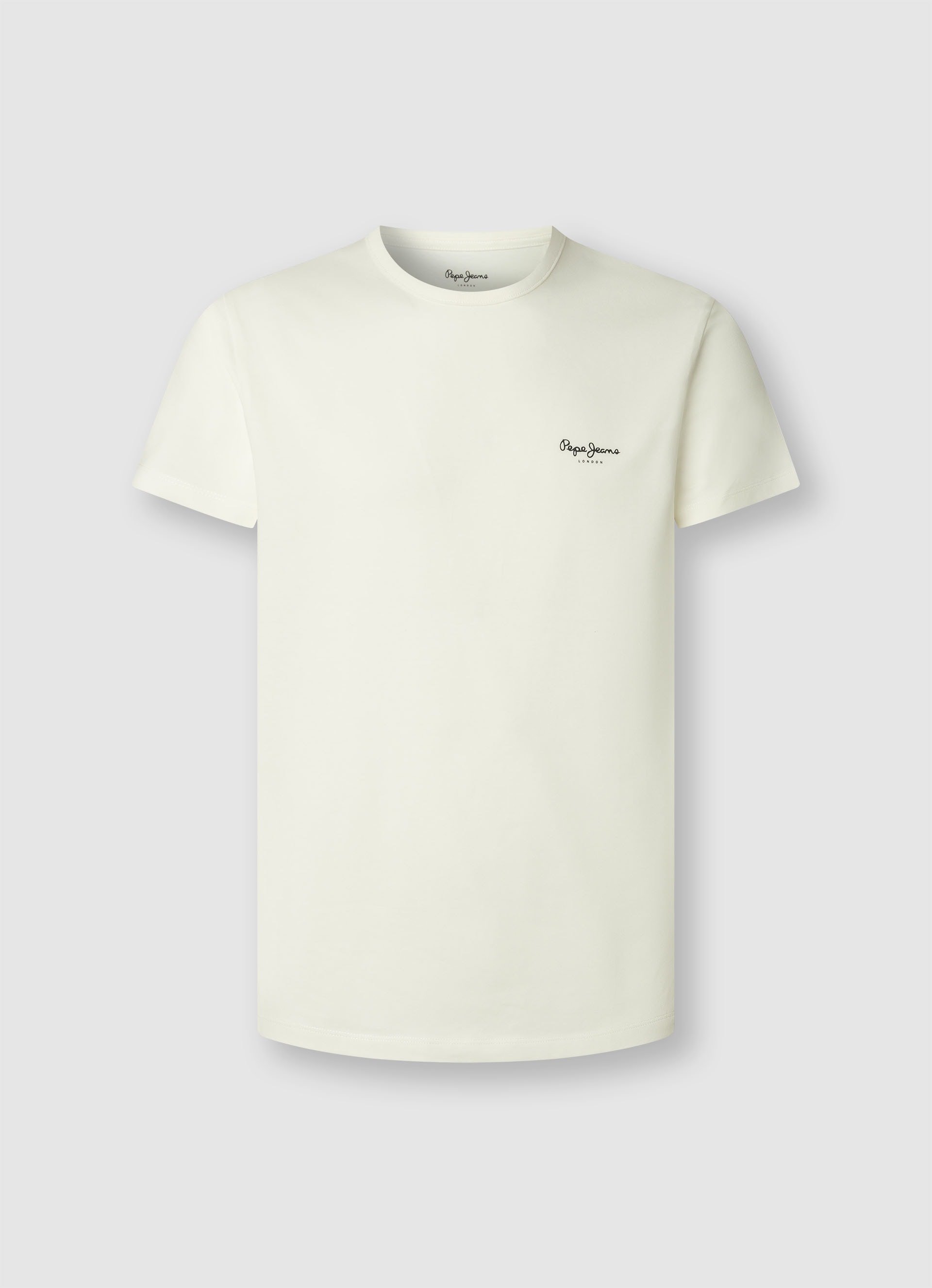 Pepe Jeans T-Shirt "ORIGINAL BASIC 3N" Rundhals mit kleinem Logodruck günstig online kaufen