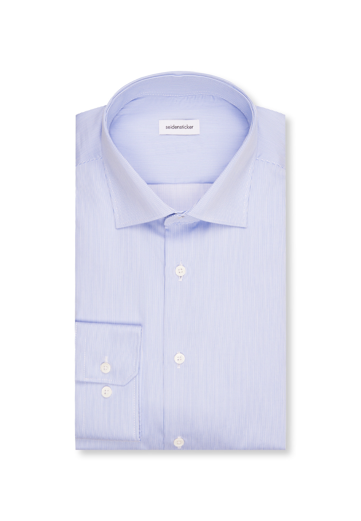 seidensticker Businesshemd »Regular« Regular 1/1 Kentkragen Streifen
