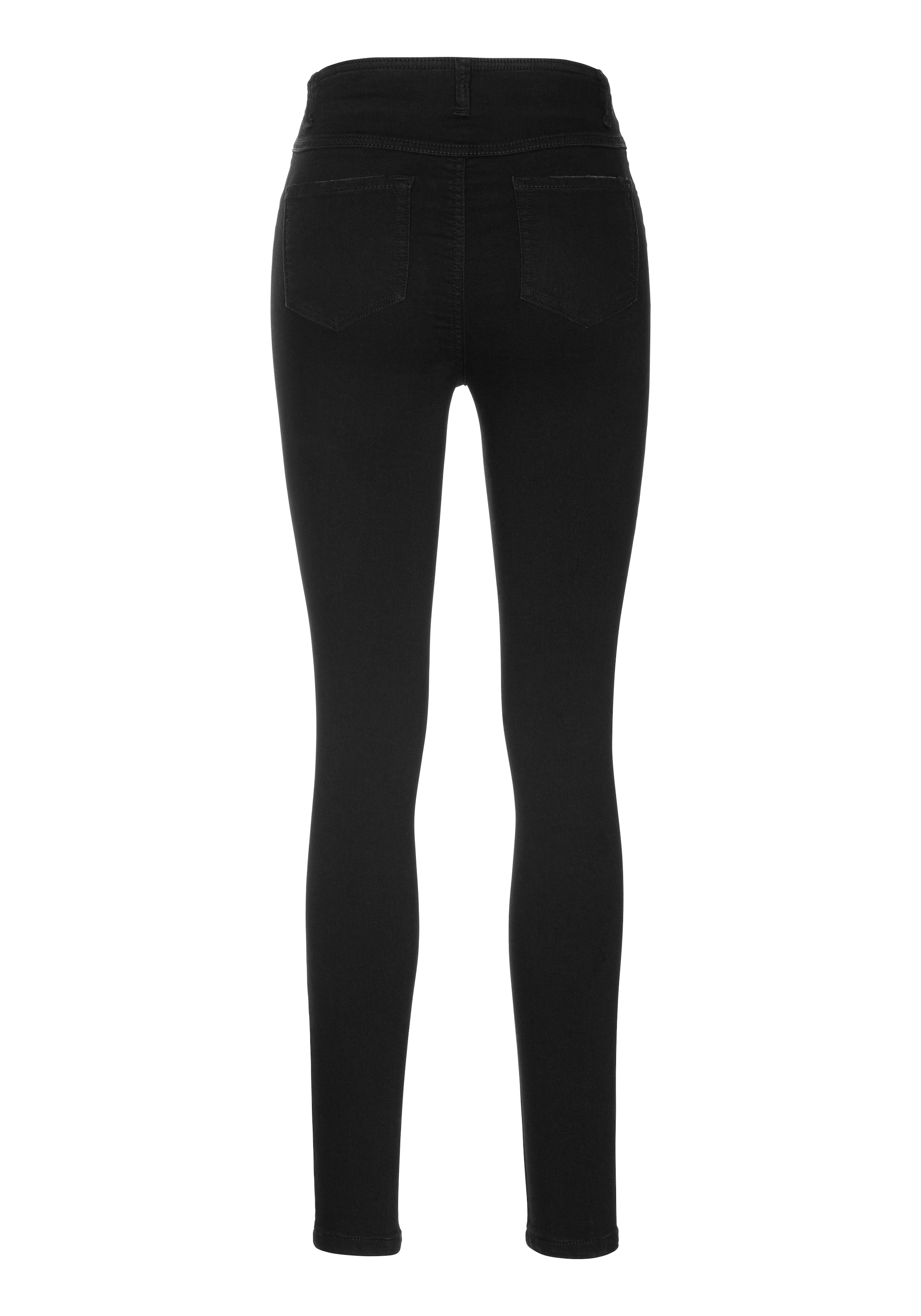 Arizona Skinny-fit-Jeans »Ultra Stretch«, hohe Leibhöhe, knöchellang, elastisches Denim-Material