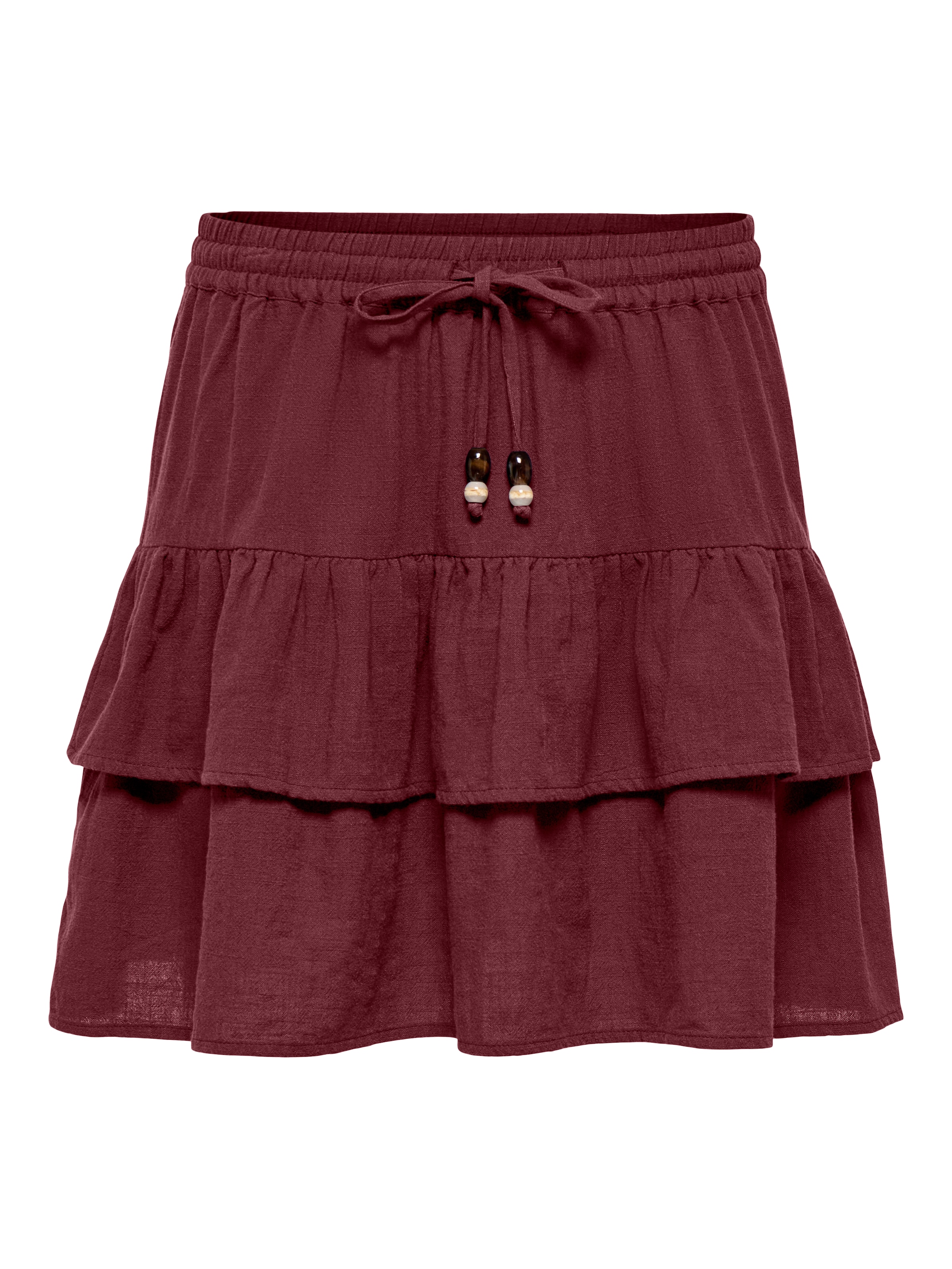 ONLY Minirock »ONLSWAR STRING SHORT SKIRT WVN« Baumwolle