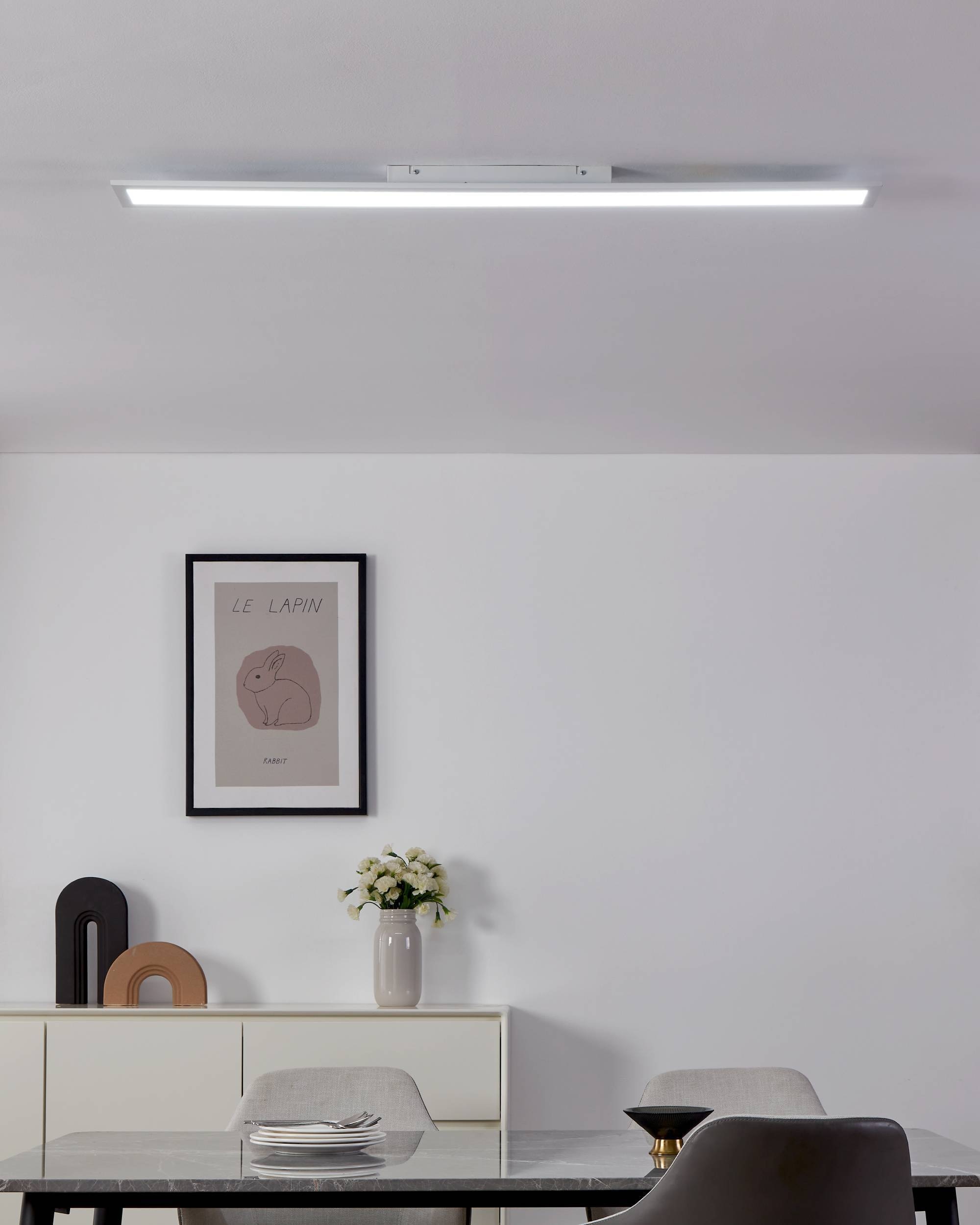 EGLO LED-Deckenleuchte »SALOBRENA-Z«,  in weiß aus Alu / inkl. LED fest integriert - 33,5 Watt