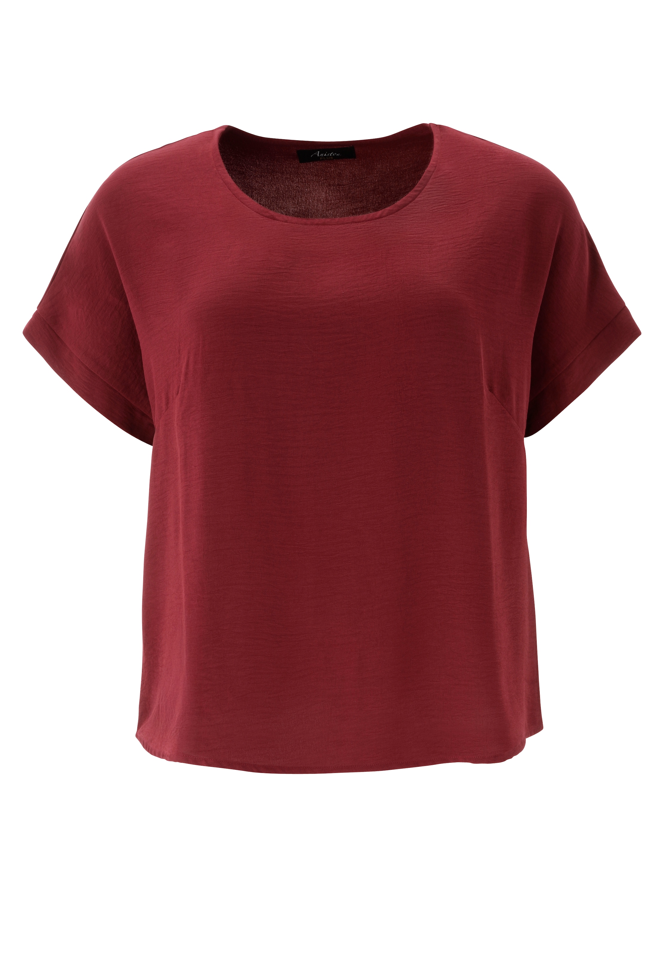 Aniston PLUS Schlupfbluse in weicher Pique-Qualität - NEUE KOLLEKTION