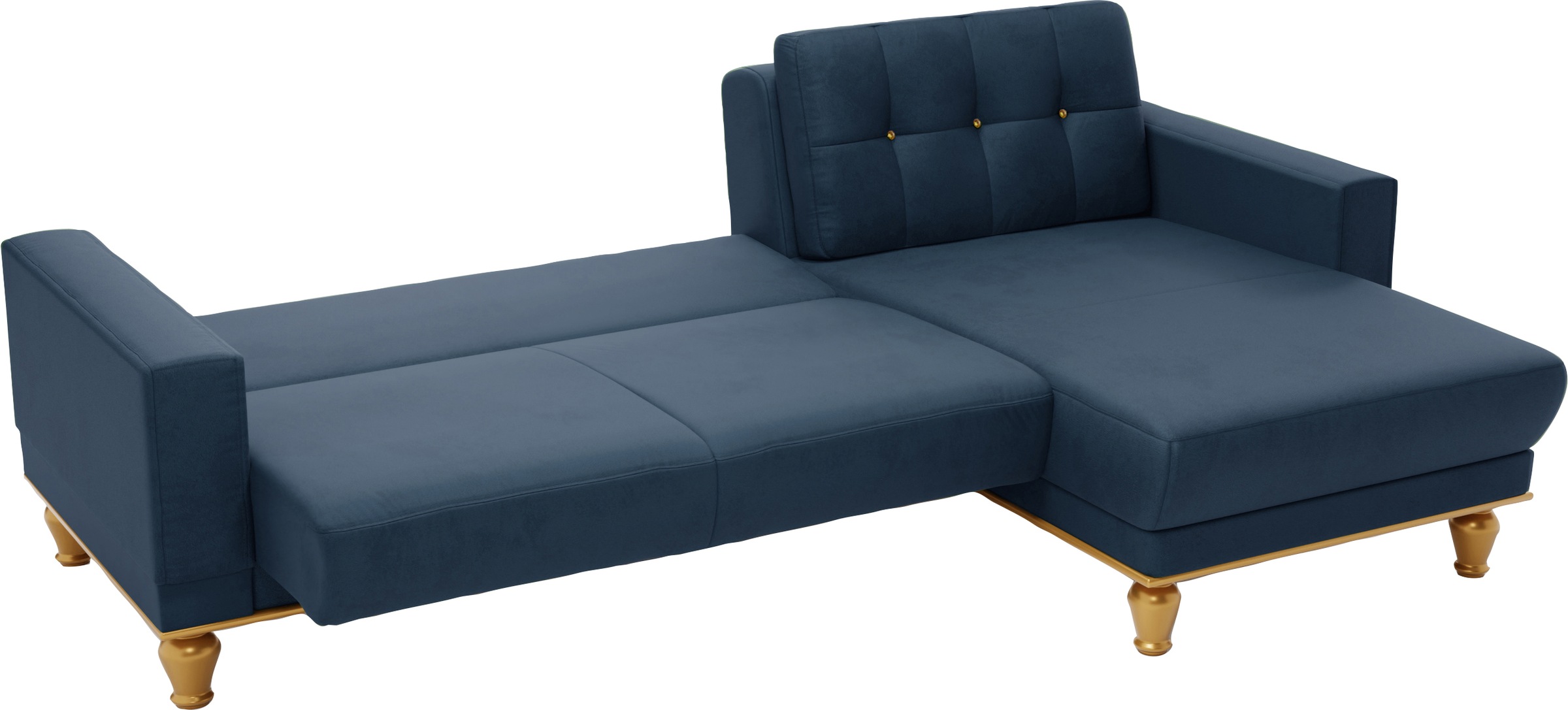 sit&more Ecksofa »Orient 5 L-Form«, mit Strass-Stein, wahlweise mit Bettfunktion und Bettkasten