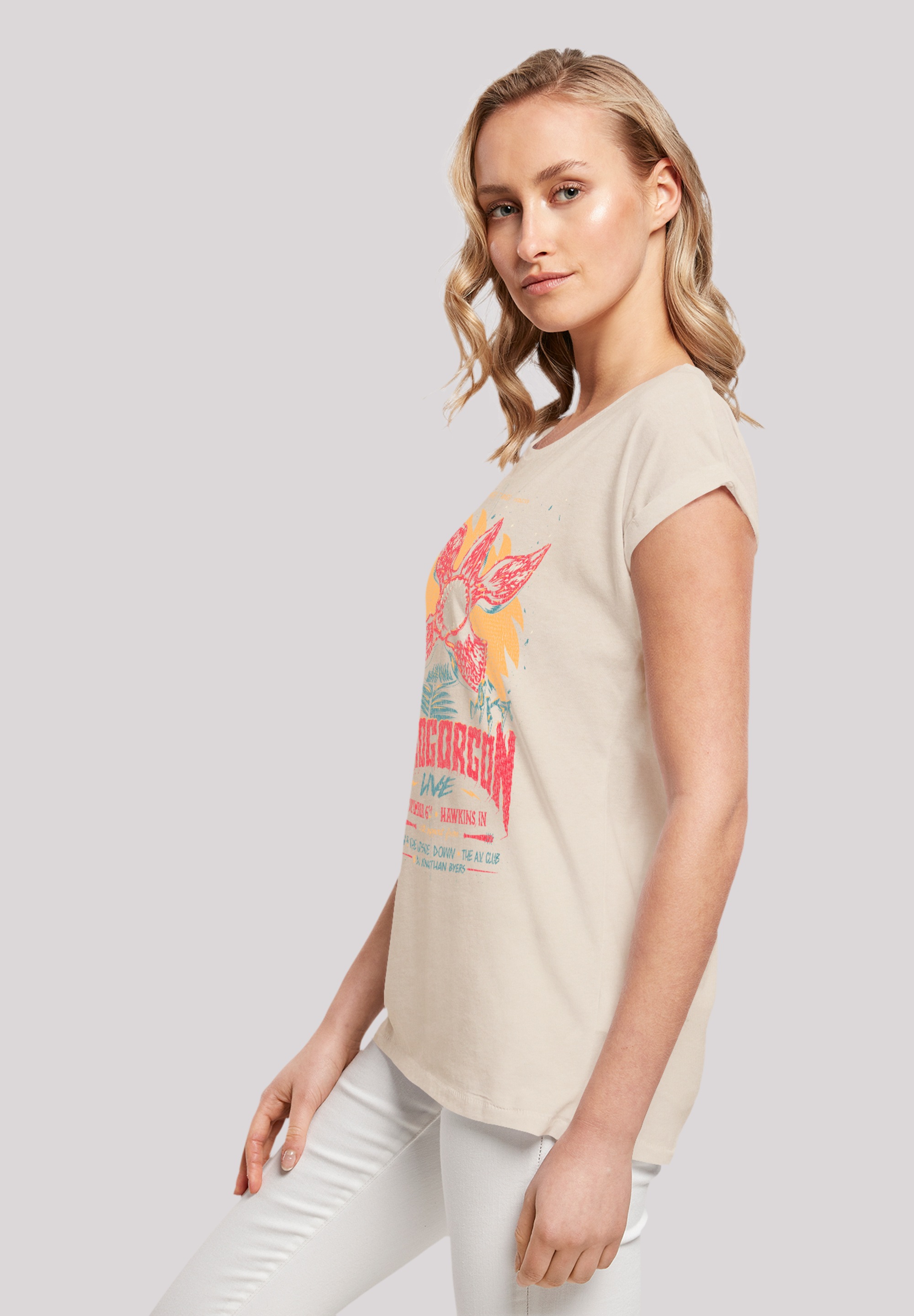 F4NT4STIC T-Shirt »Stranger Things Demogorgon Poster« Premium Qualität