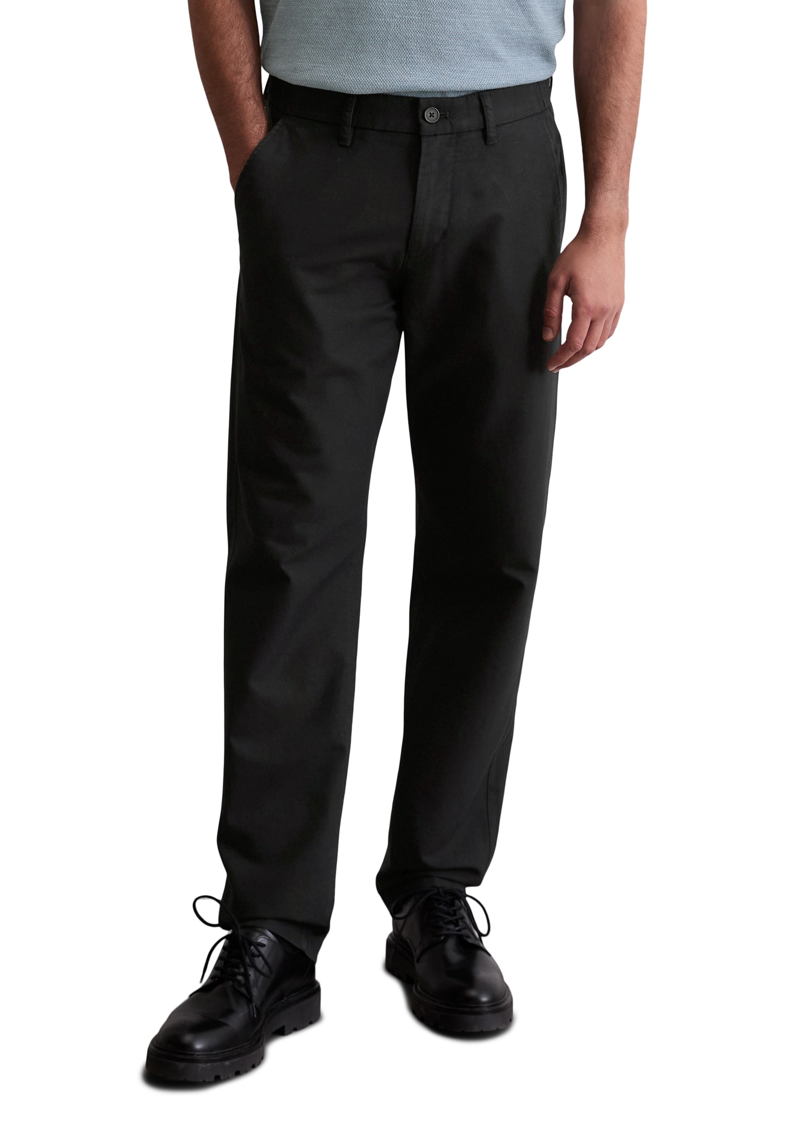 Marc OPolo Chinohose "aus Baumwoll-Leinen-Mix" günstig online kaufen
