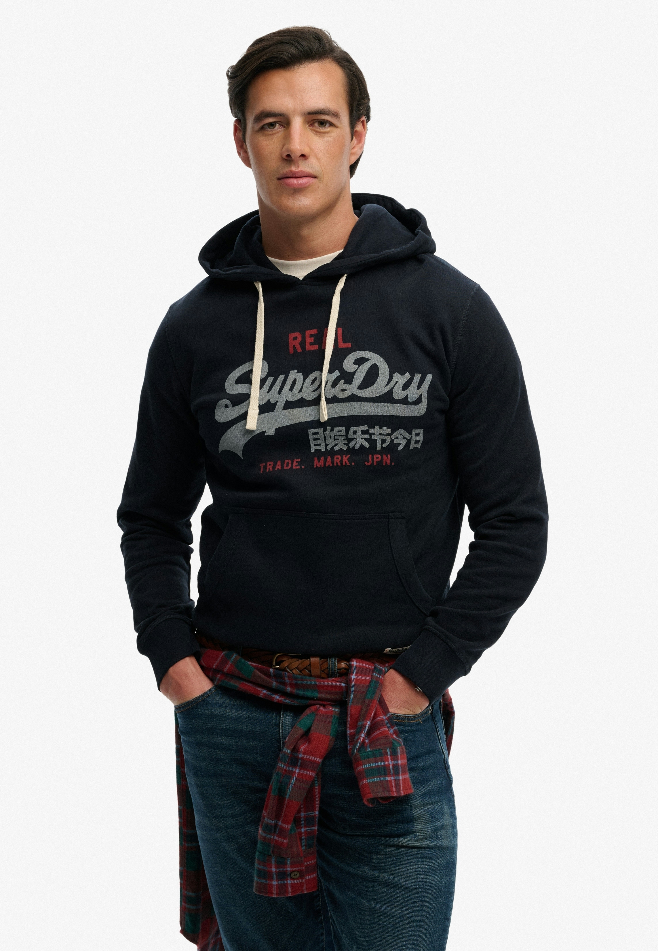 Superdry "VL CLASSIC HOOD", mit klassischem Vintage-Logo Print
