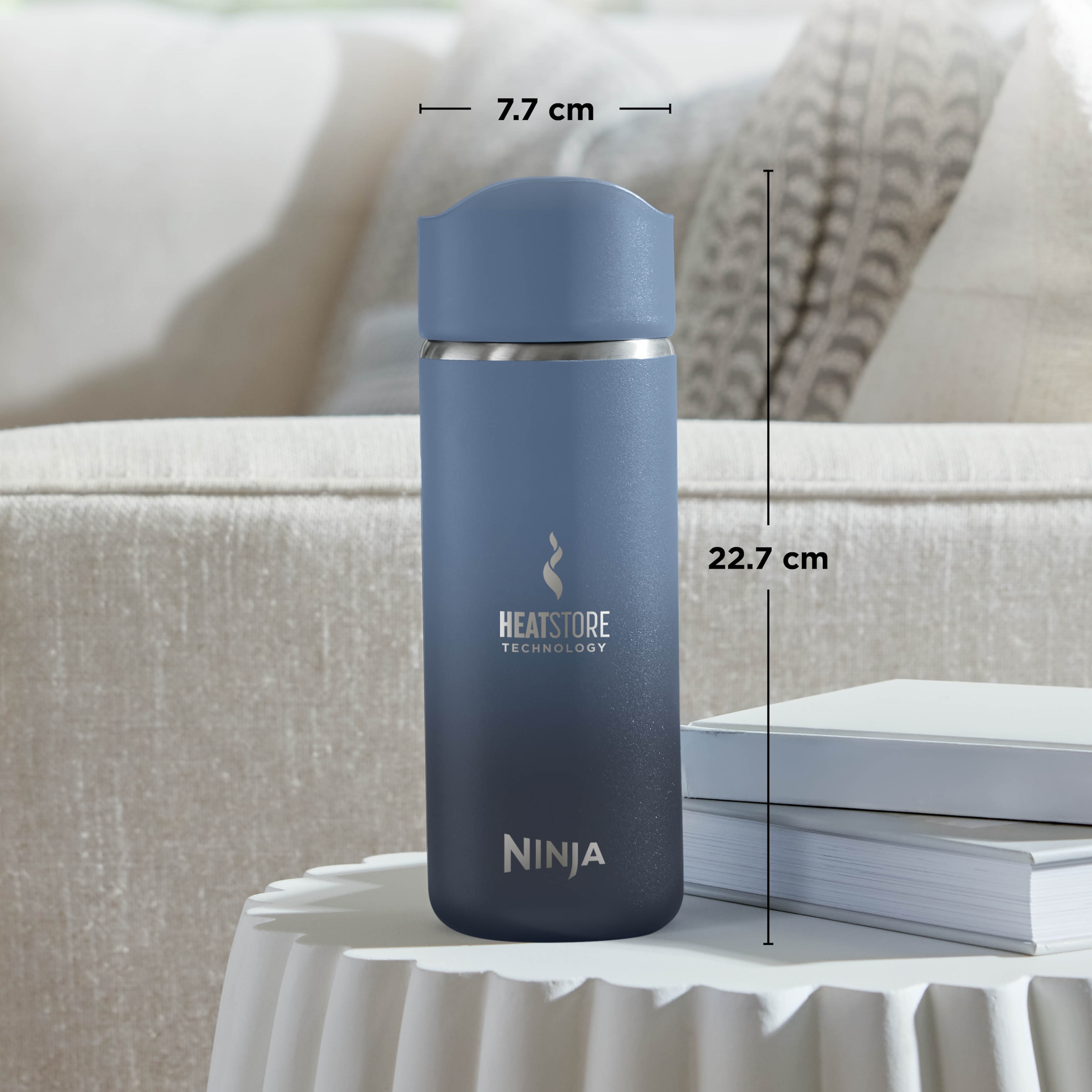 NINJA Isolierflasche »Ninja Sip Perfect Reisebecher - 300 ml DW1203EUU / 400 ml DW1603EUU«, Kontrollierte Wärme für den perfekten Schluck, jedes Mal