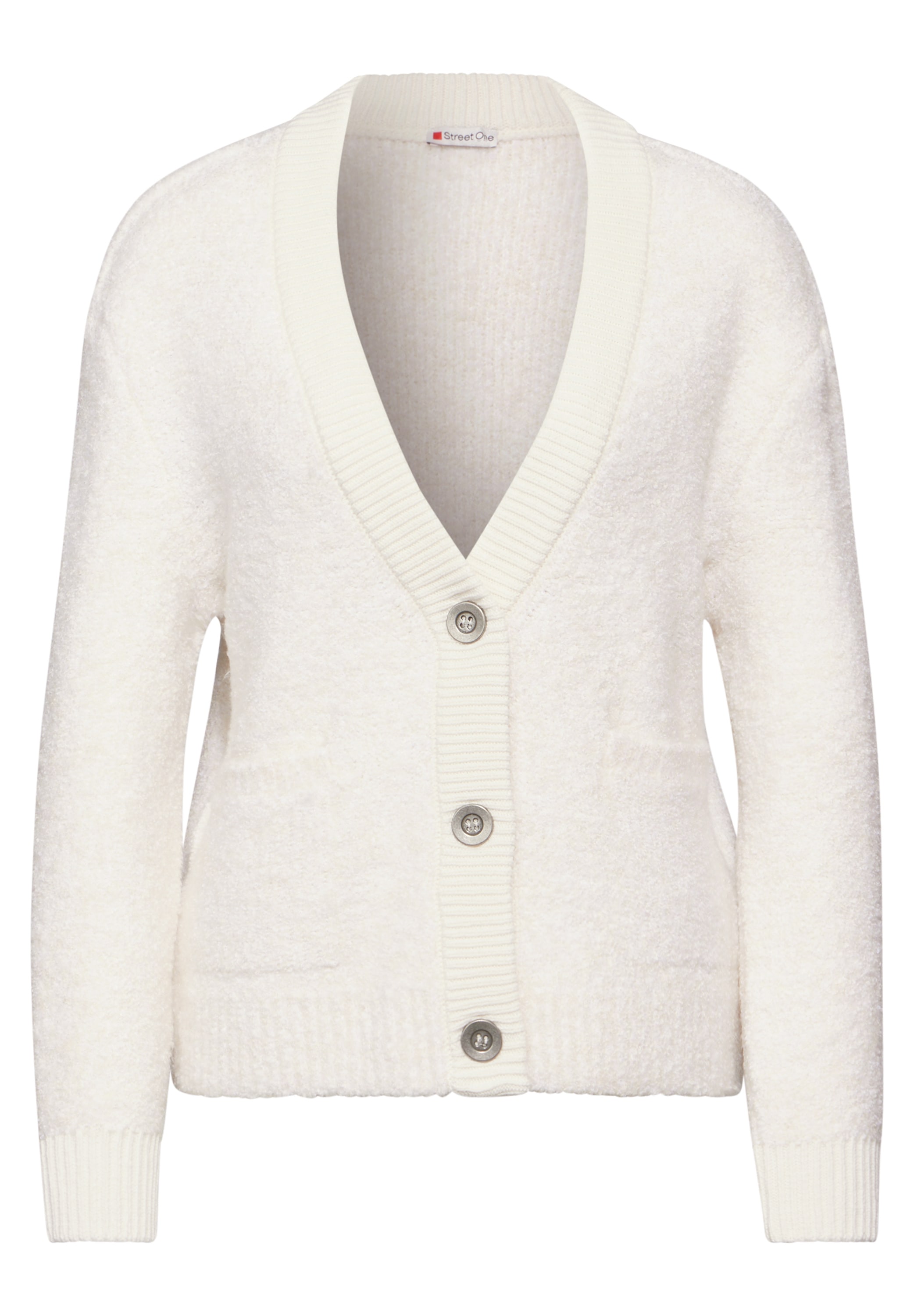 STREET ONE Cardigan, mit V-Ausschnitt