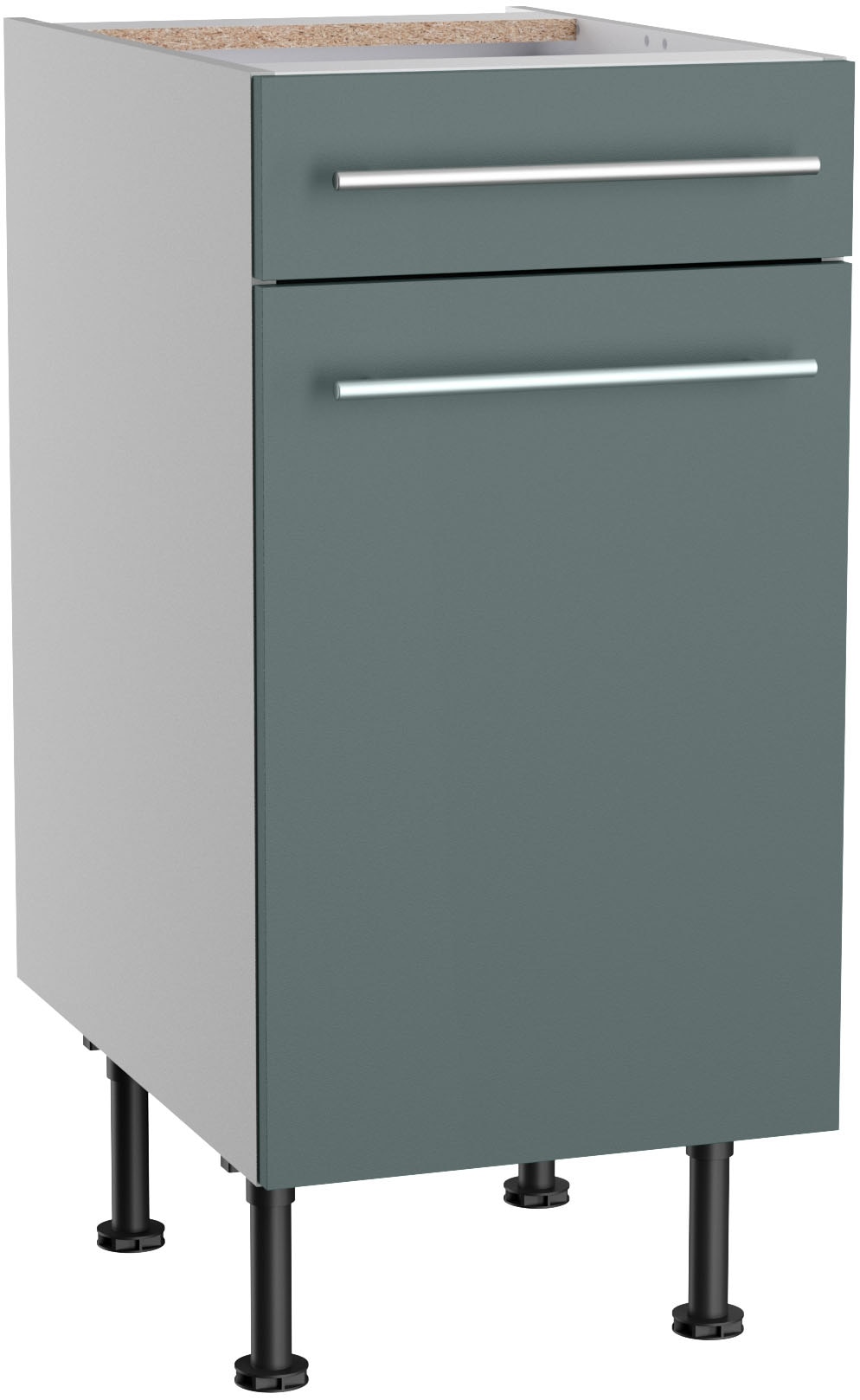 KOCHSTATION Unterschrank "KS-Bern2" Breite 40 cm, 1 Tür, 1 Schubkasten, 1 Einlegeboden