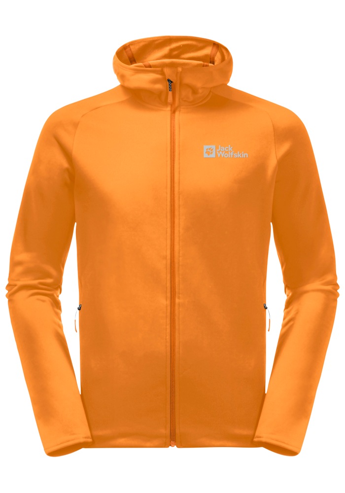 Jack Wolfskin Fleecejacke »BAISELBERG HOODED FZ M«, mit Kapuze