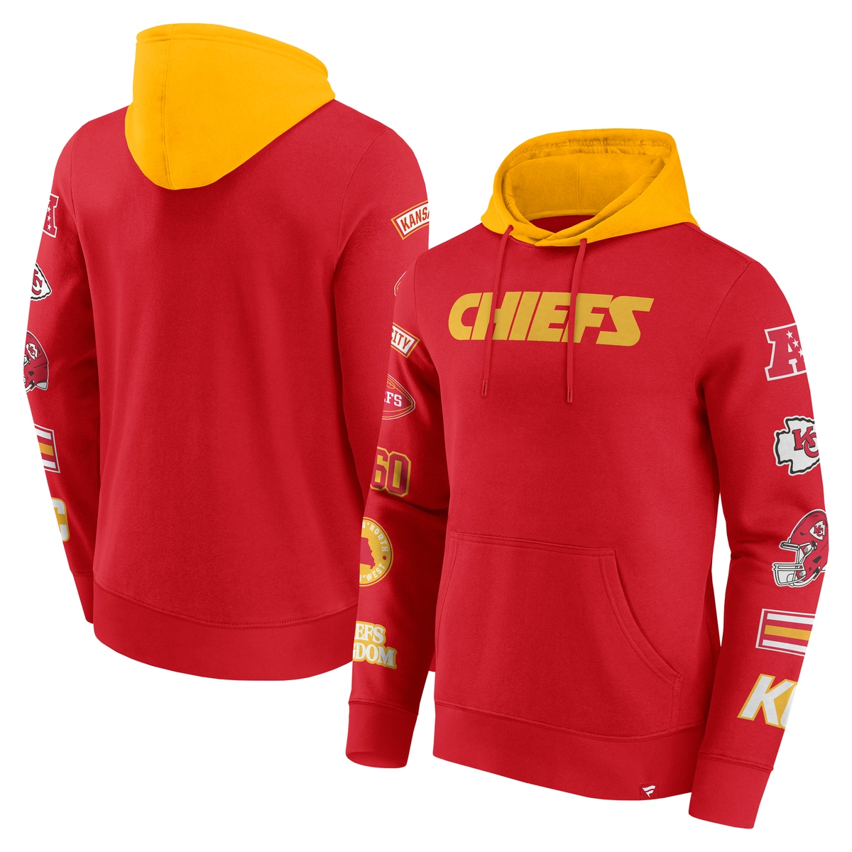 Fanatics Kapuzenpullover "Fanatics Hoodie Kansas City Chiefs Patched Out Fl günstig online kaufen