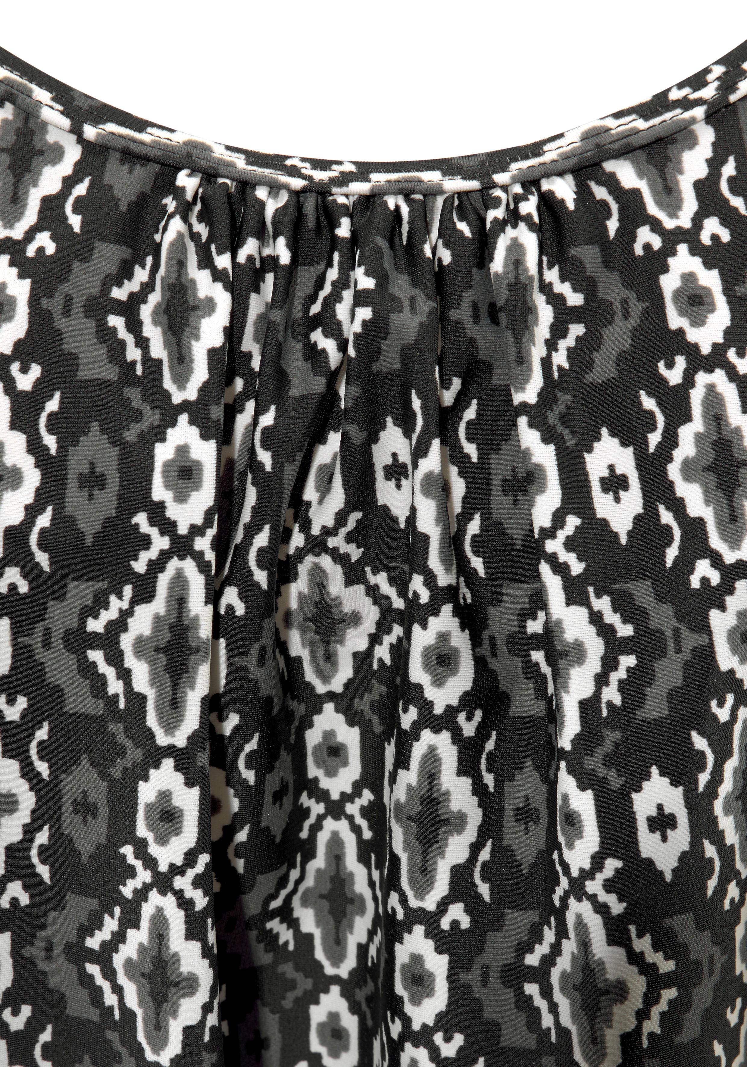 Thumbnail - LASCANA Oversize-Tankini bauchbedeckende Oversize-Form, bis D-Cup geeignet