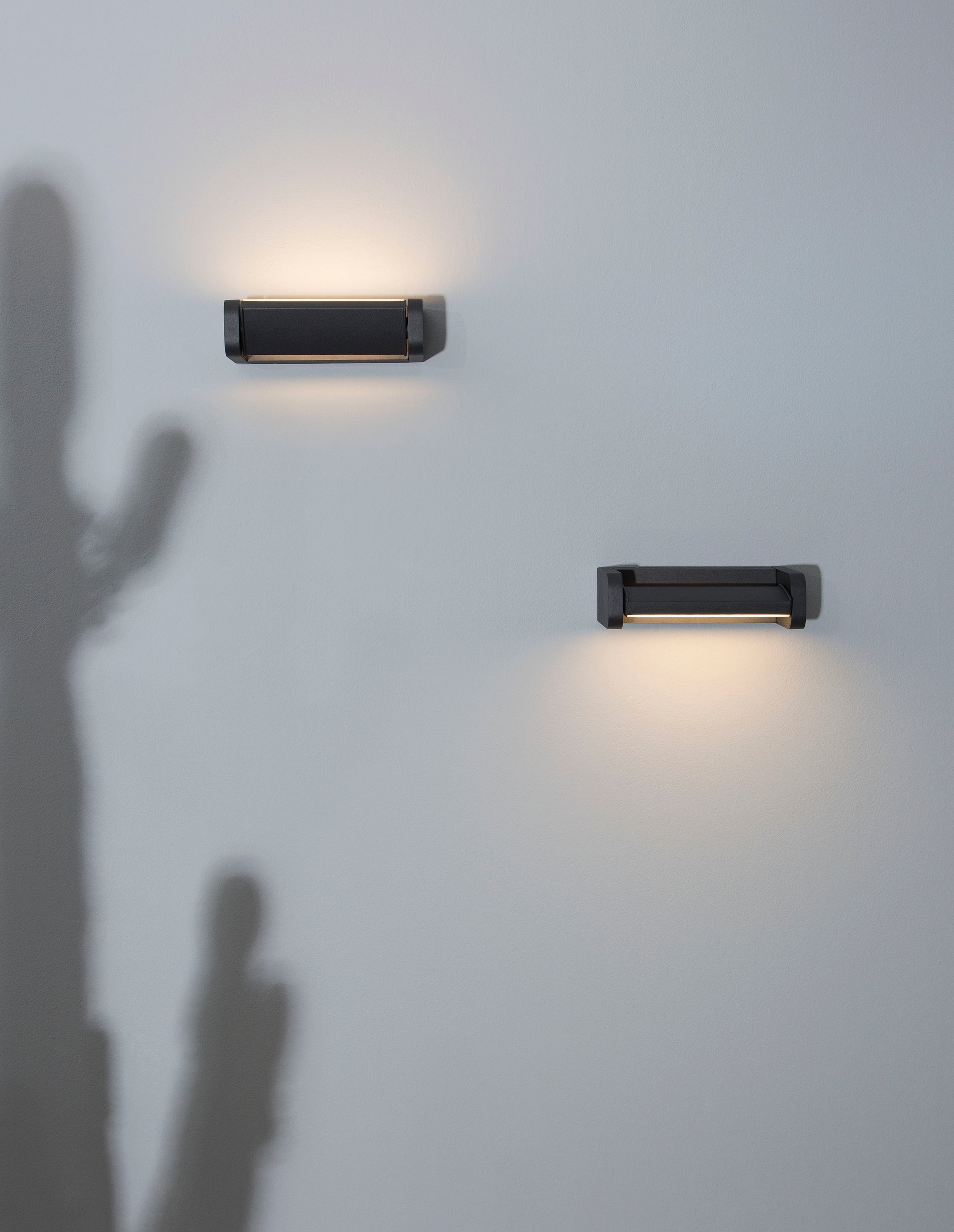 Nova Luce Außen-Wandleuchte »VOLVEL« LED-Modul 1 Stk. Warmweiß Einstellbar