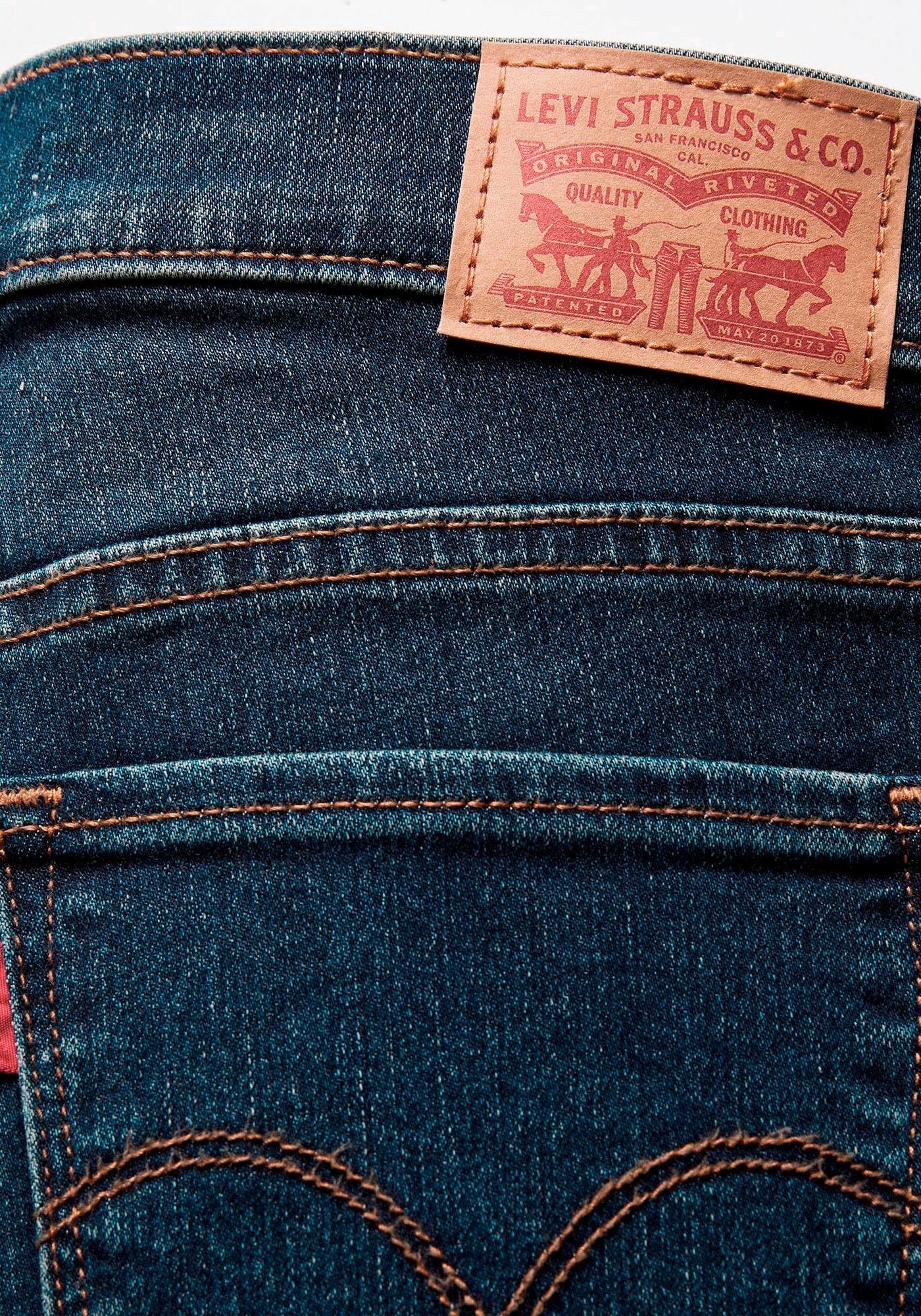 Levi's® Gerade Jeans »314 Shaping Straight«, mit Stretch
