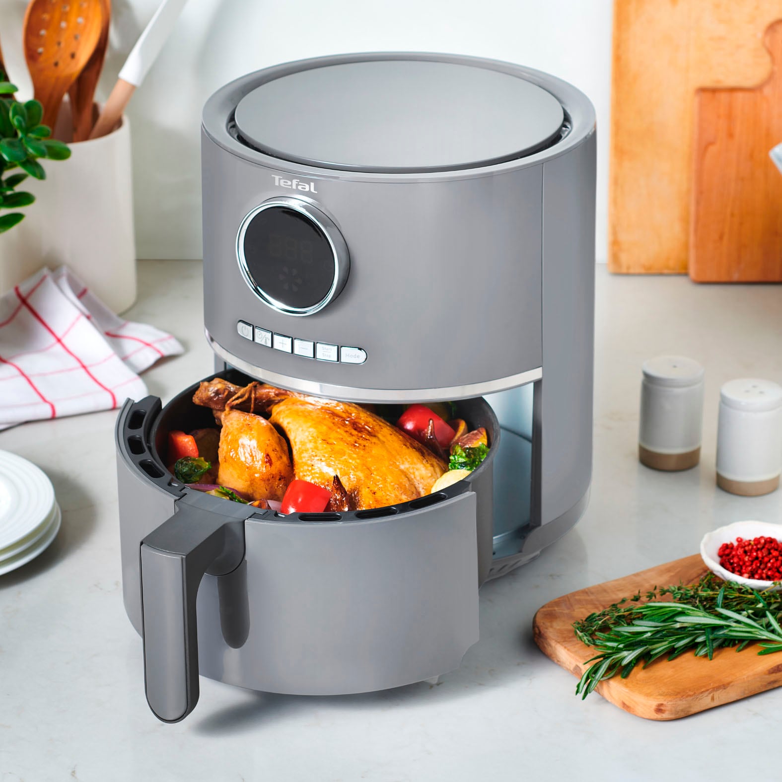 Tefal Heißluftfritteuse »EY111B L, | gesund, 4,2 Ultra Digital«, frittieren digitales Fry BAUR Display Programme, 1400 ohne Öl, W, 8