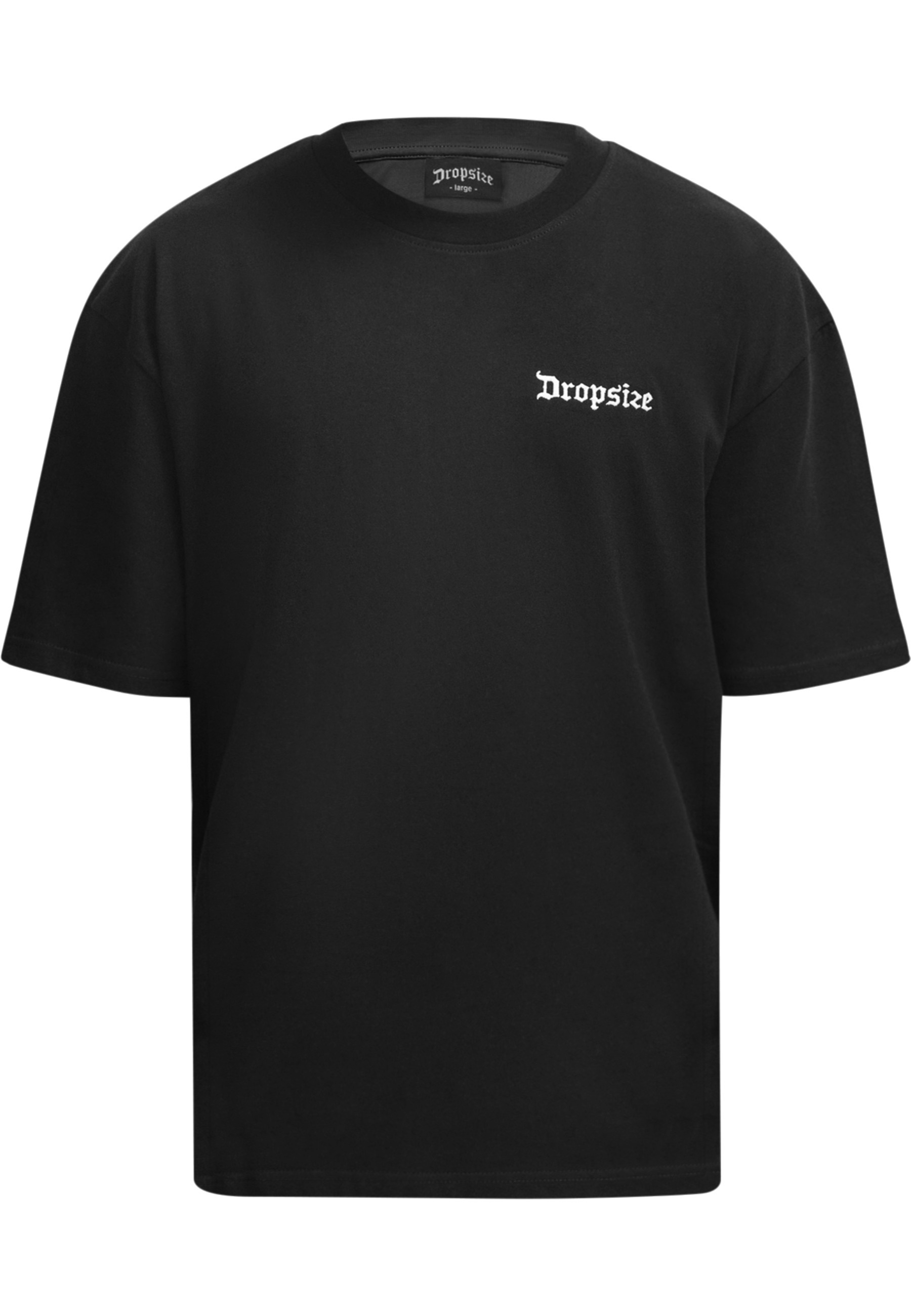 Dropsize T-Shirt "Dropsize Herren Heyvy Oversize Crew Dove T-Shirt" 1 Stk.