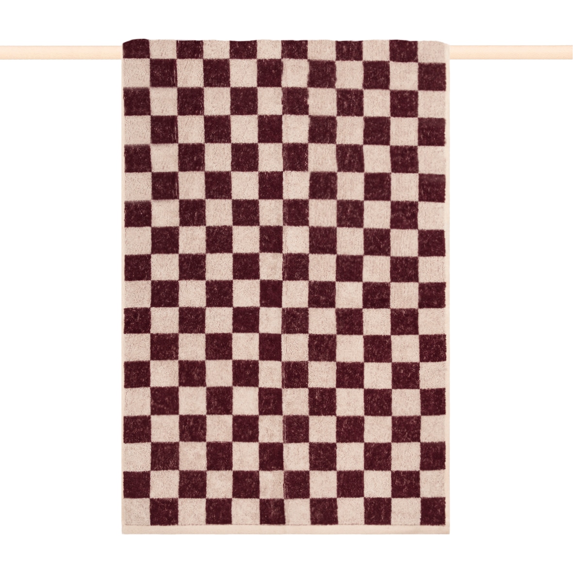 PAD Duschtuch »CHESS, 70x140 cm« Made in Europe, 100% Baumwolle, modernes Karo Design
