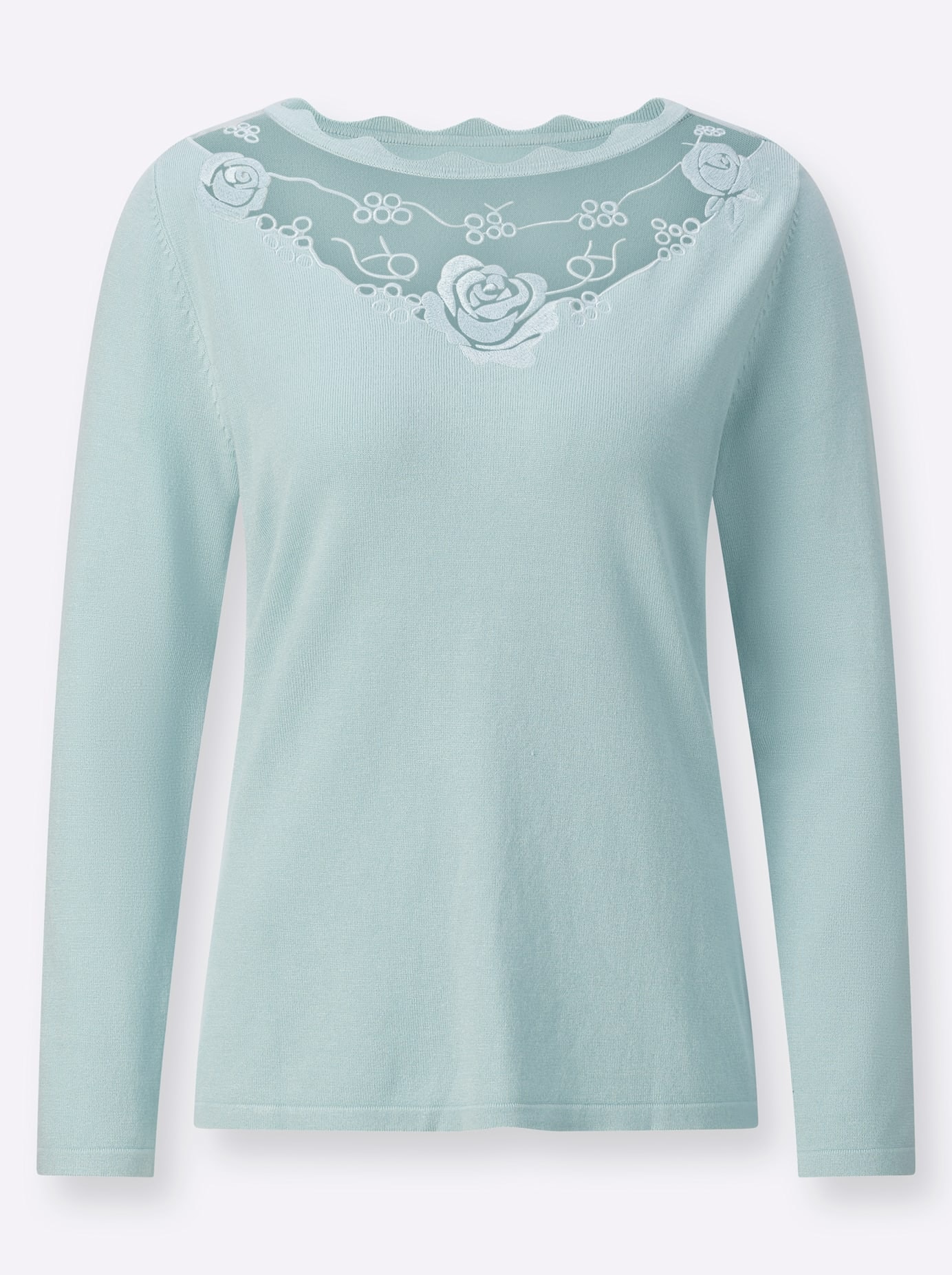 creation L Strickpullover »Lyocell-Viskose-Mix-Pullover«