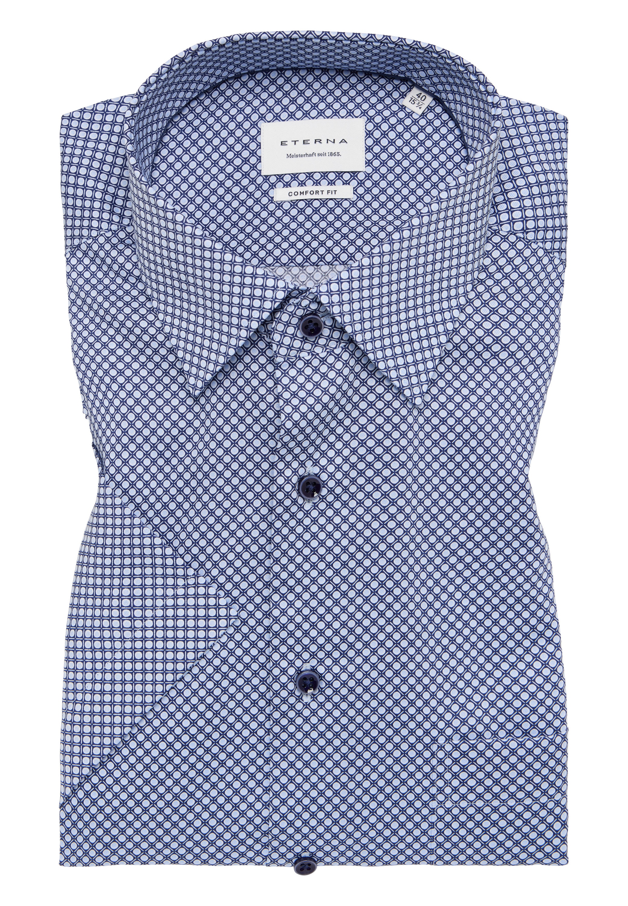 Eterna Kurzarmhemd »COMFORT FIT«, NON IRON (bügelfrei)