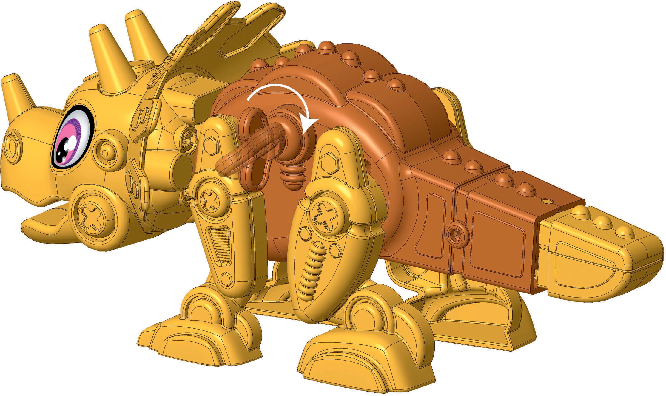Clementoni® Roboter »Galileo, DinoBot Triceratops«, Made in Europe