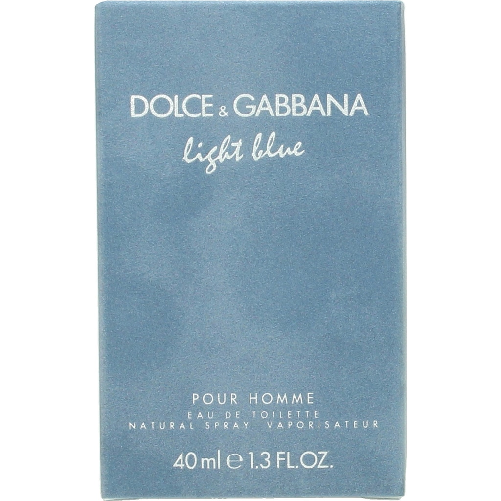 DOLCE & GABBANA Eau de Toilette »Light Blue Pour Homme«, EdT für Männer, Parfum, for him