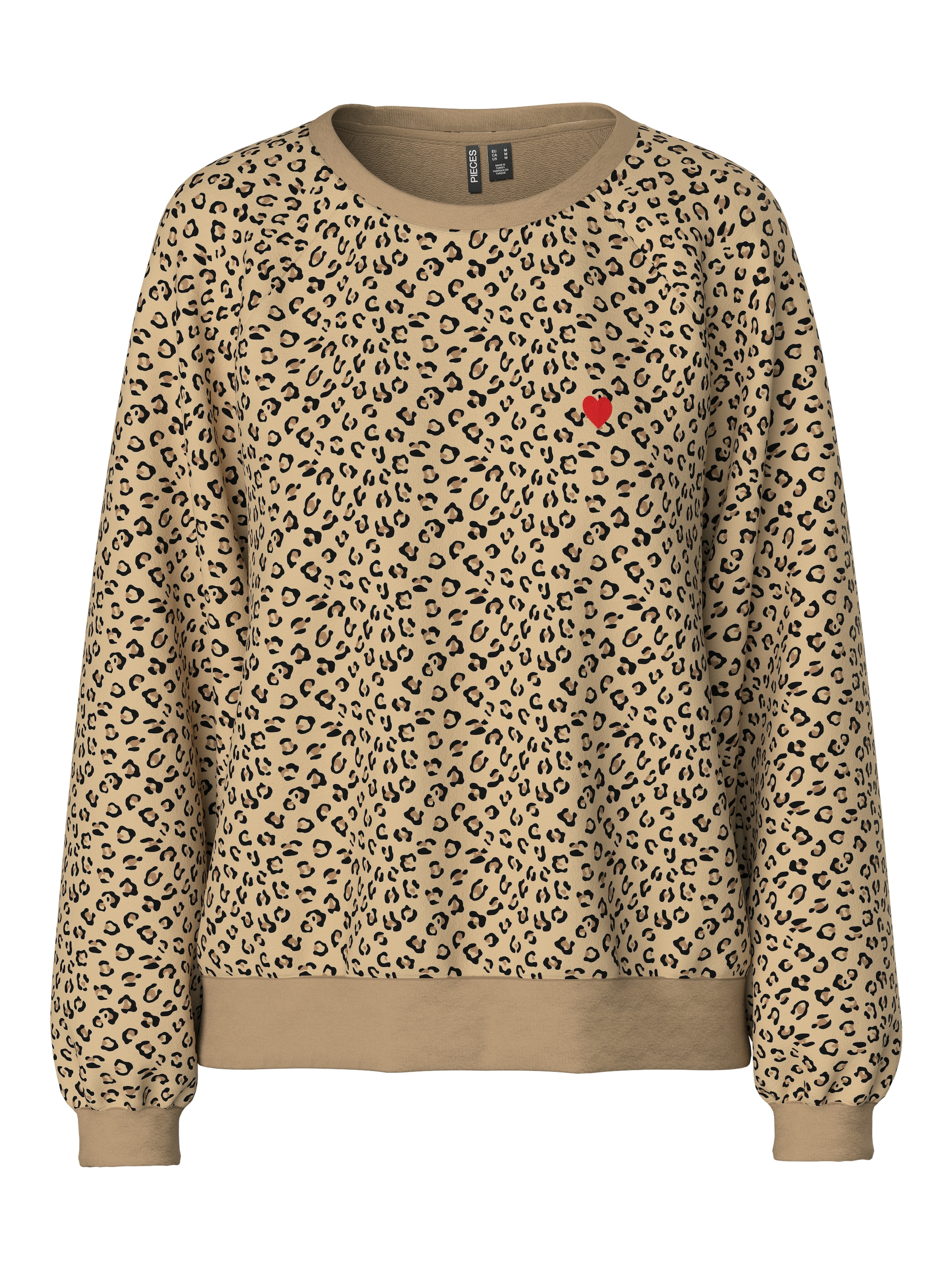 pieces Sweatshirt "PCGRETA LS EMB UB SWEAT FC" günstig online kaufen