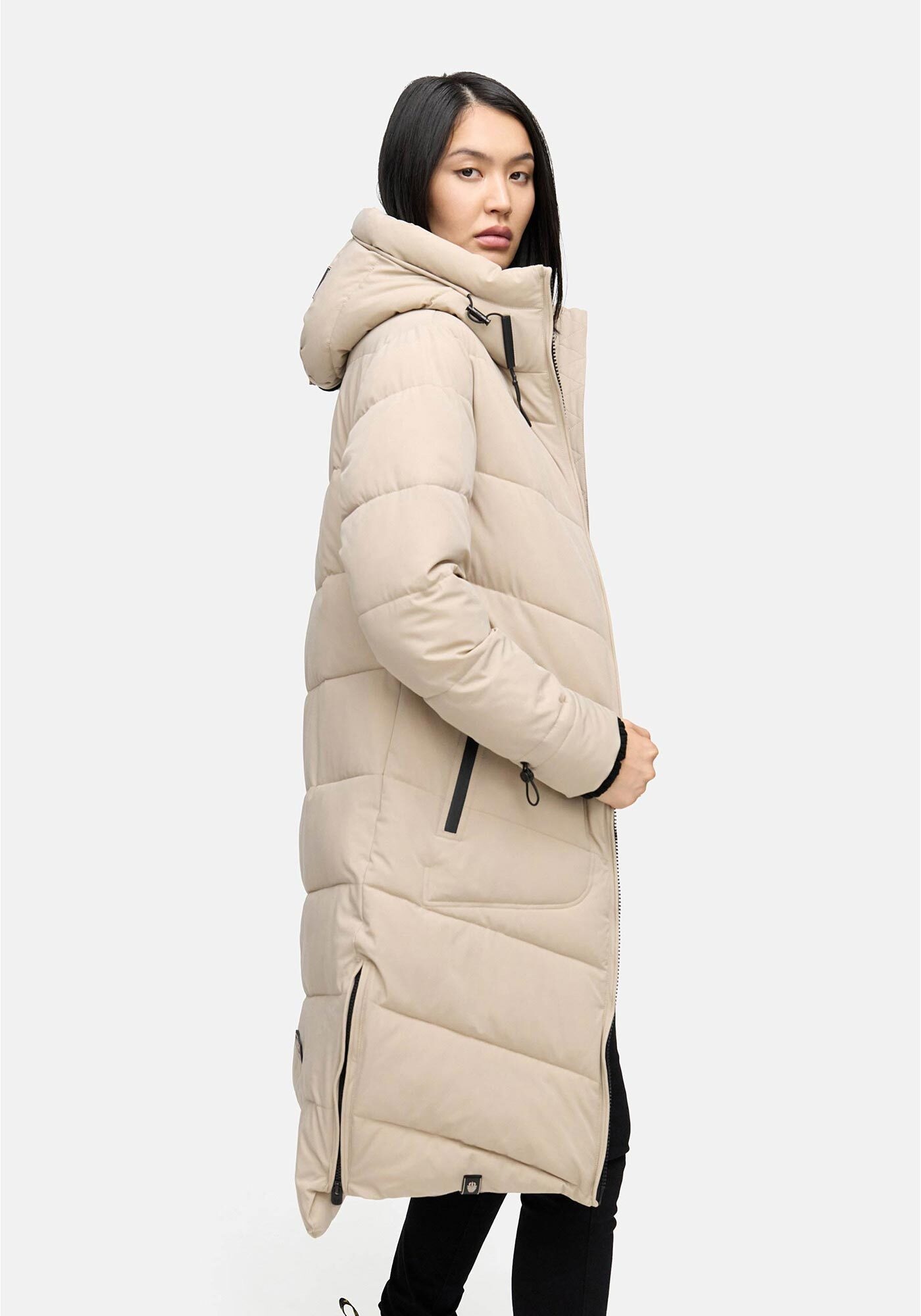 Marikoo Winterjacke "Benikoo", mit Kapuze, langer Winter Mantel gesteppt günstig online kaufen