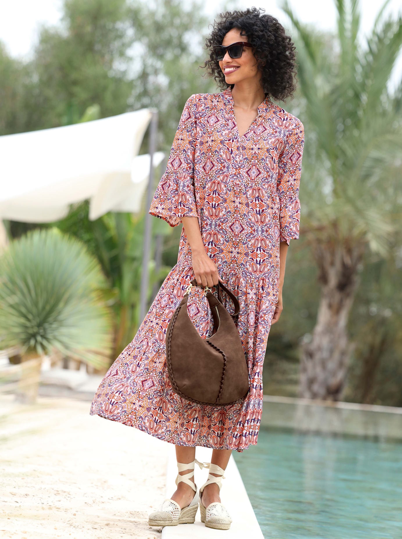 heine Druckkleid "Druck-Kleid" günstig online kaufen