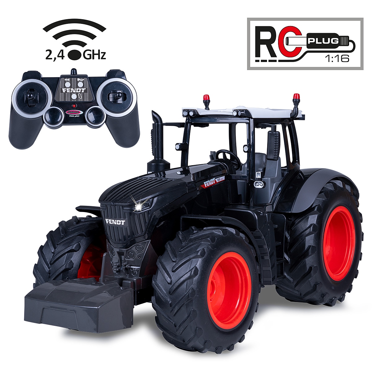 Jamara RC-Traktor »Fendt 1050 Vario 1:16 2,4GHz Limited Edition schwarz«