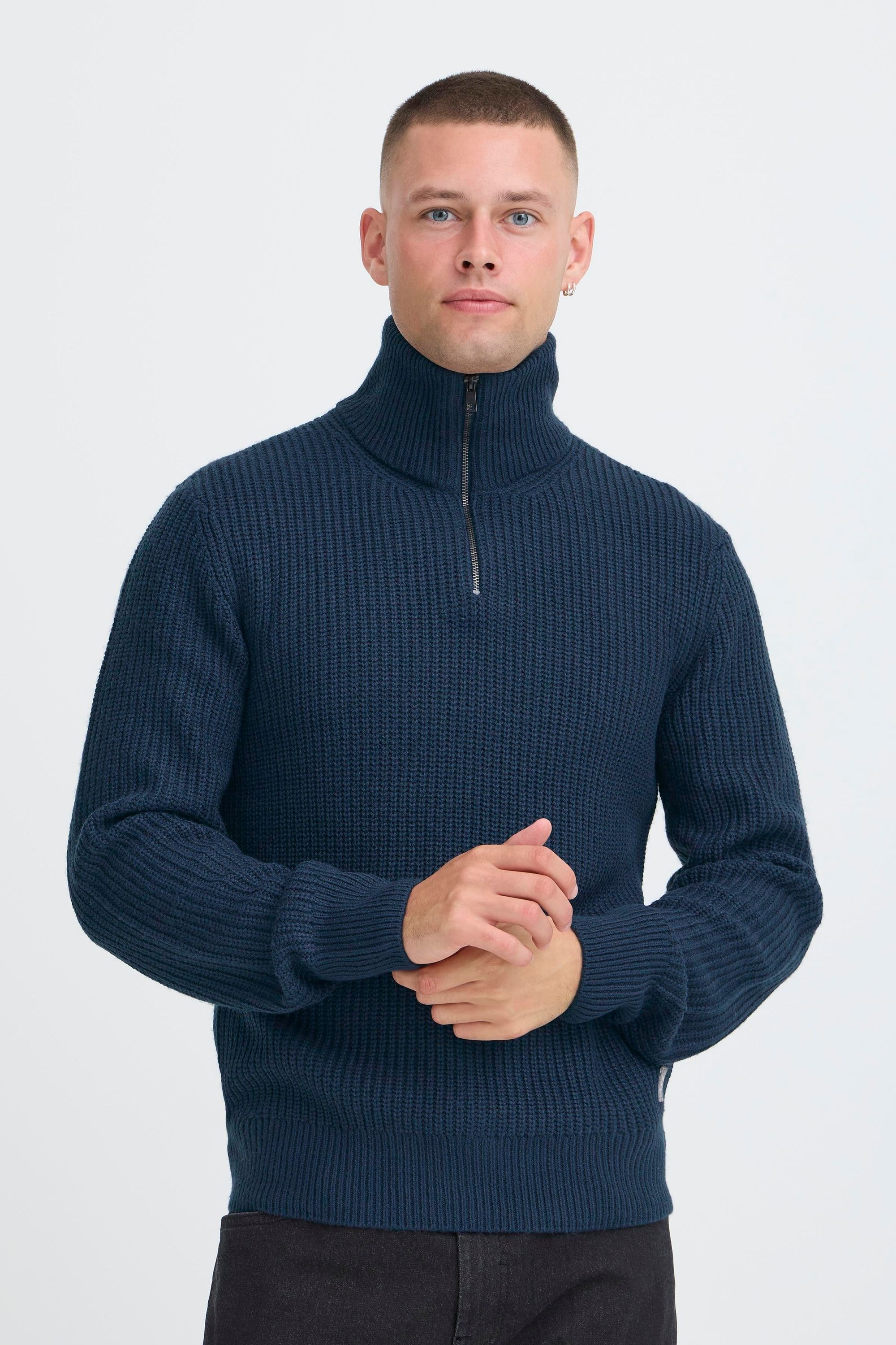 Blend Troyer "BHMRibe", Klassischer Troyer mit Reißverschluss günstig online kaufen