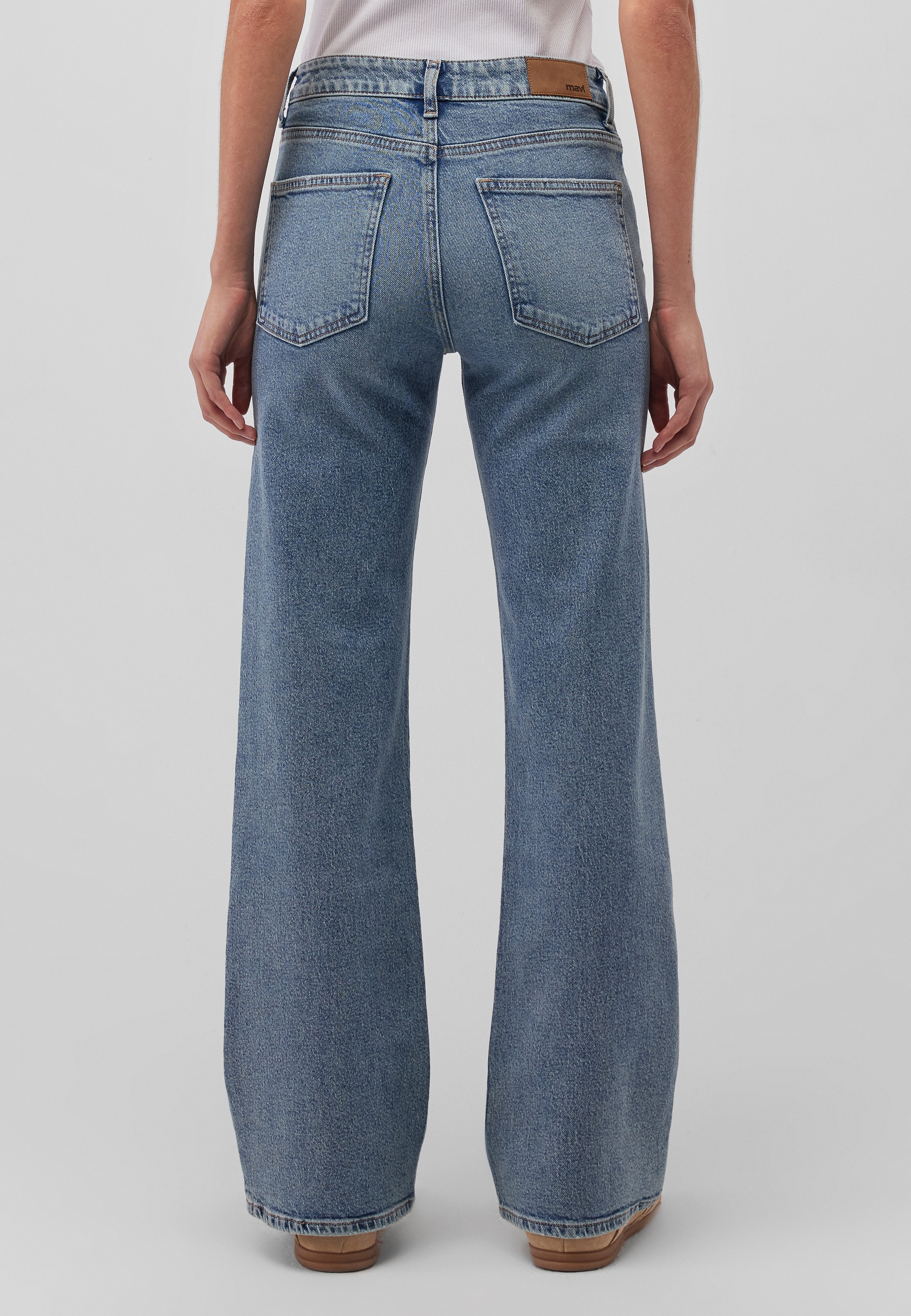 Mavi Loose-fit-Jeans »IBIZA«, All Blue Straight Leg Jeans
