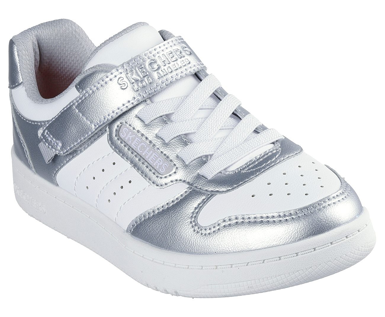 Skechers Sneaker "QUICK STREET" Retro Sneaker mit Klettverschluss, Größenschablone zum Download