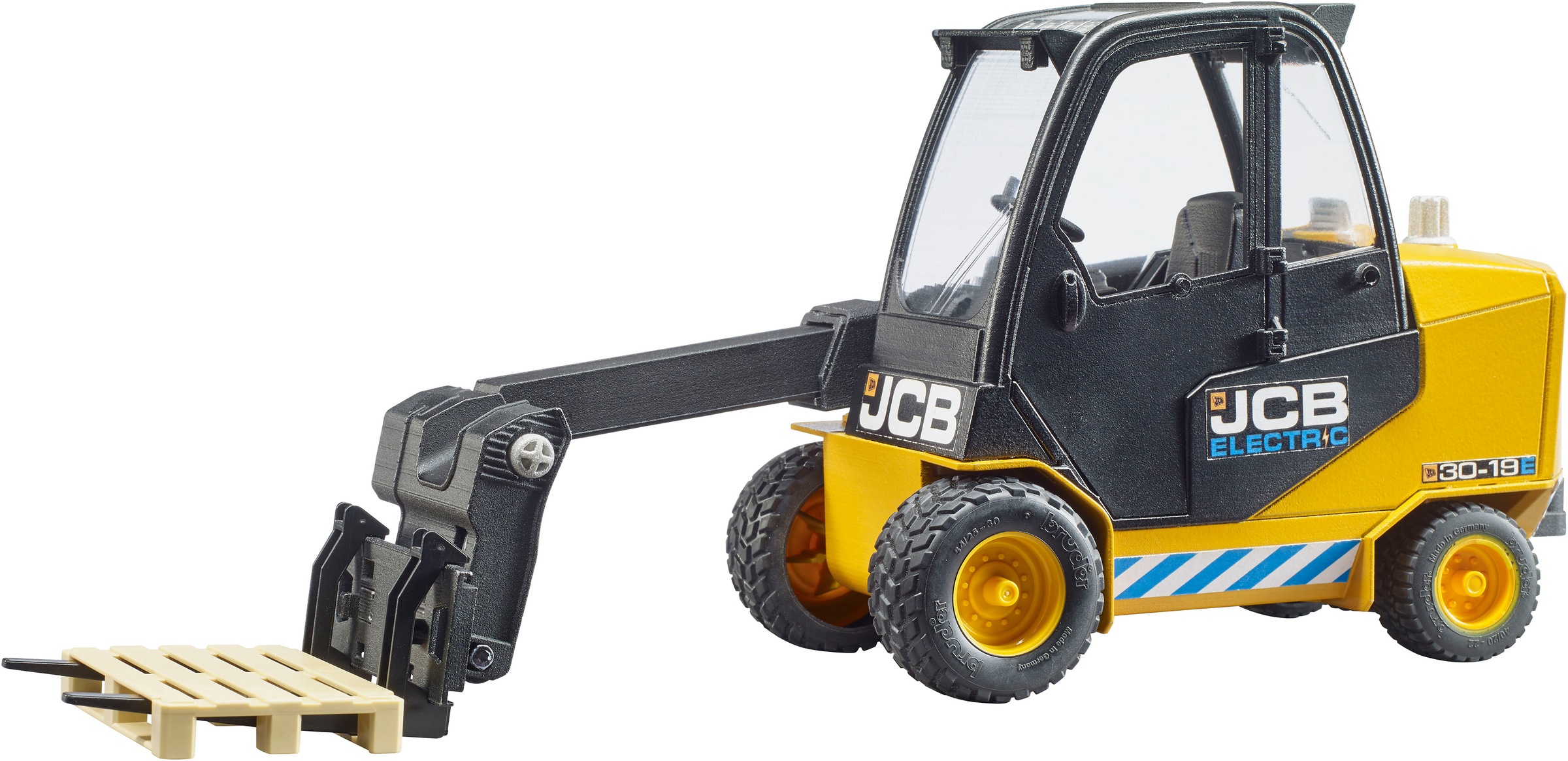 Bruder® Spielzeug-Radlader »JCB Teletruk mit Palette (02512)«, Made in Europe