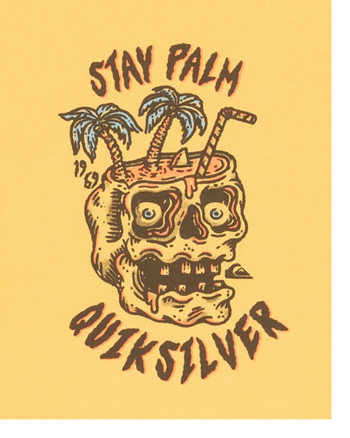 Quiksilver T-Shirt »Ev Stay Palm«