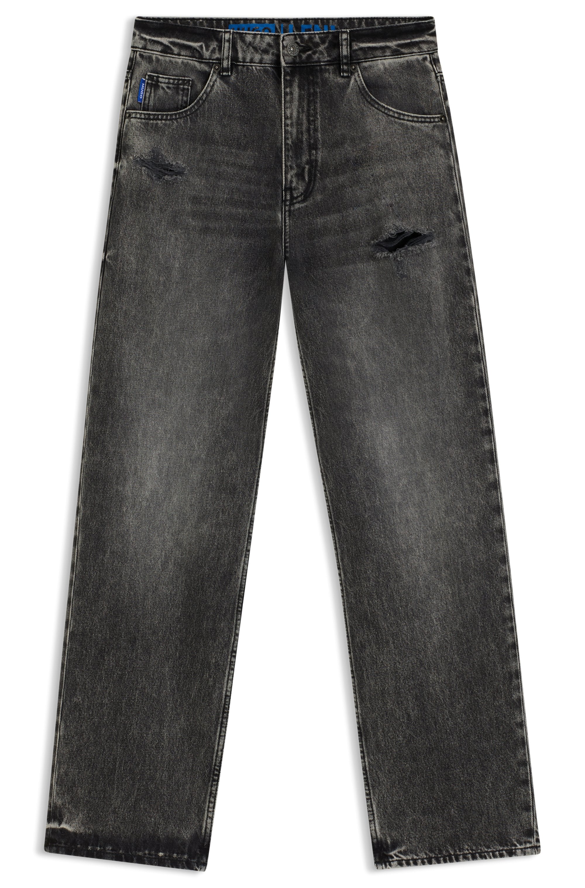 HUGO Blue 5-Pocket-Jeans »Leni«, Low Rise im Relaxed Fit