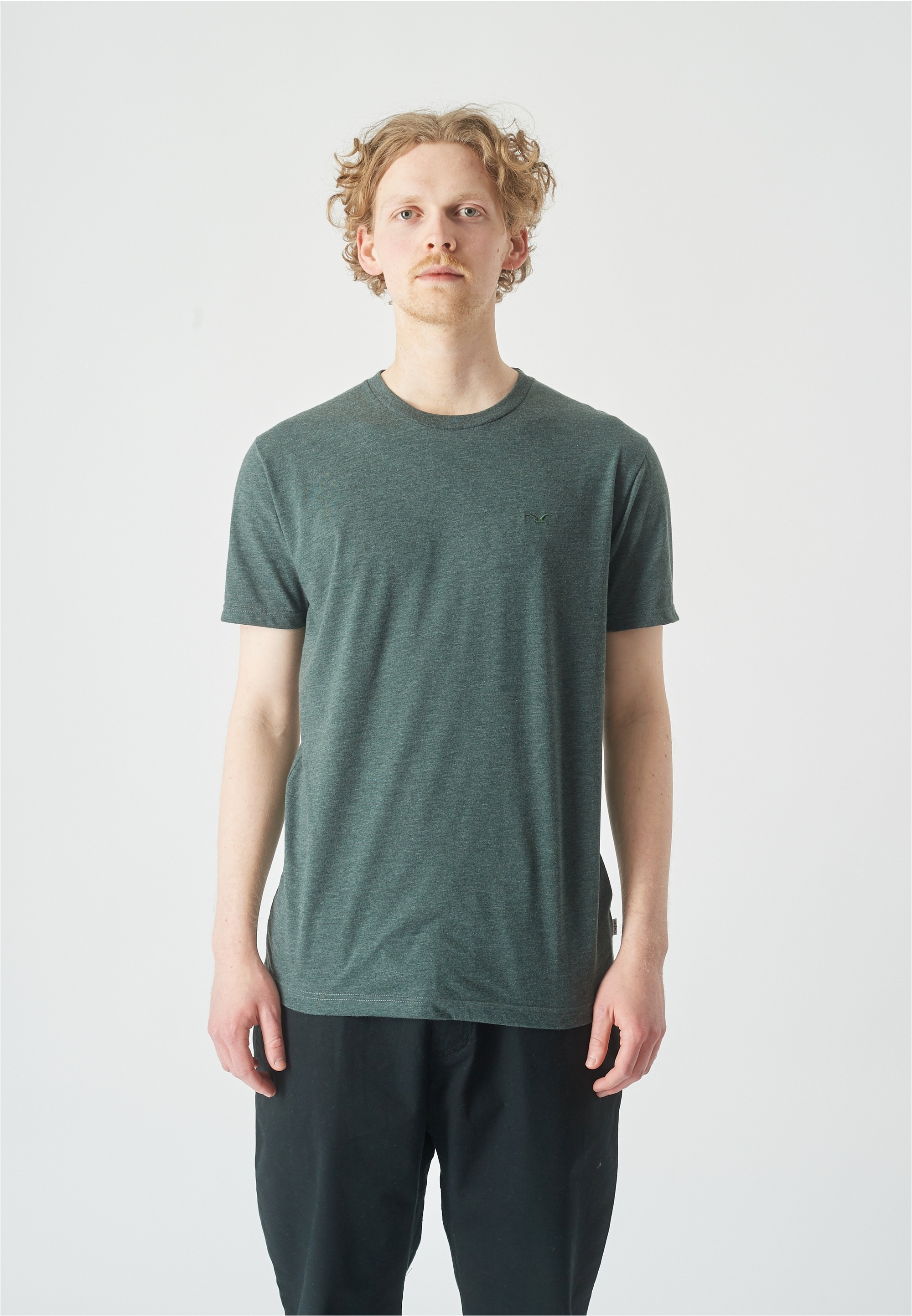 Cleptomanicx T-Shirt "Ligull Regular" 1 Stk. tlg. mit kleiner Logo-Stickere günstig online kaufen