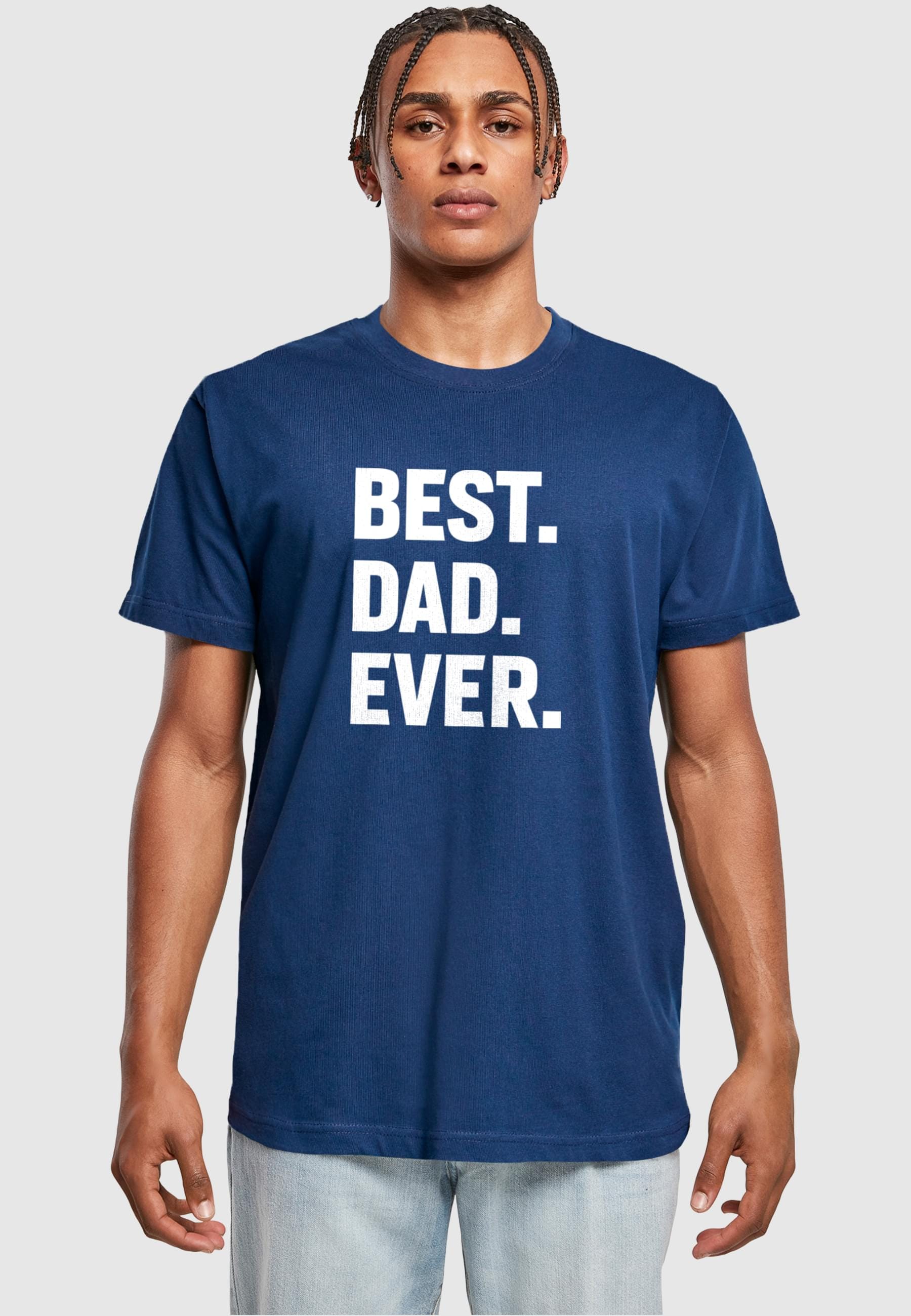 Merchcode T-Shirt »Merchcode Herren Fathers Day - Best Dad Ever T-Shirt«, (1 tlg.)
