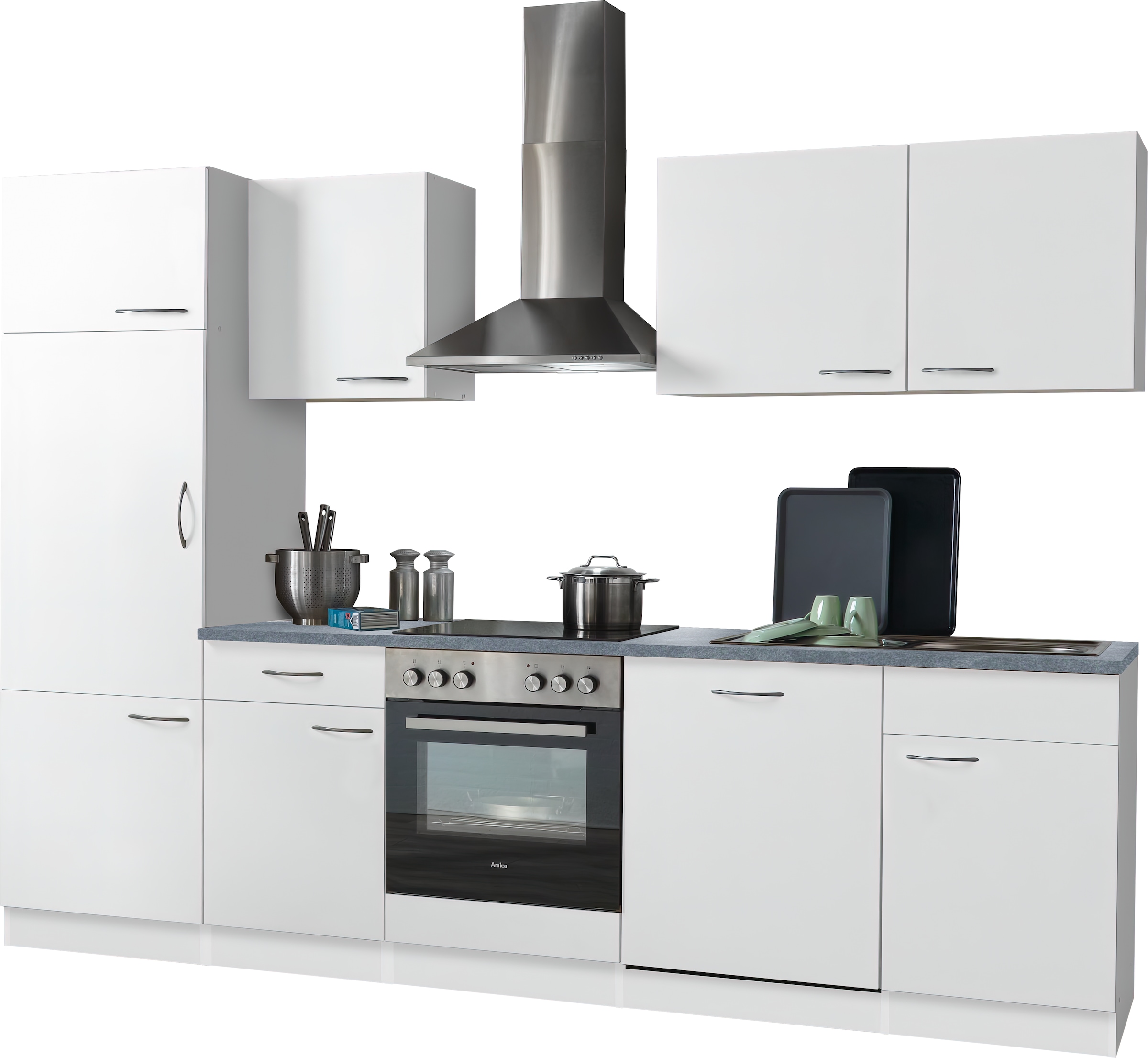 wiho Küchen Küche "Kiel", Breite 280 cm günstig online kaufen