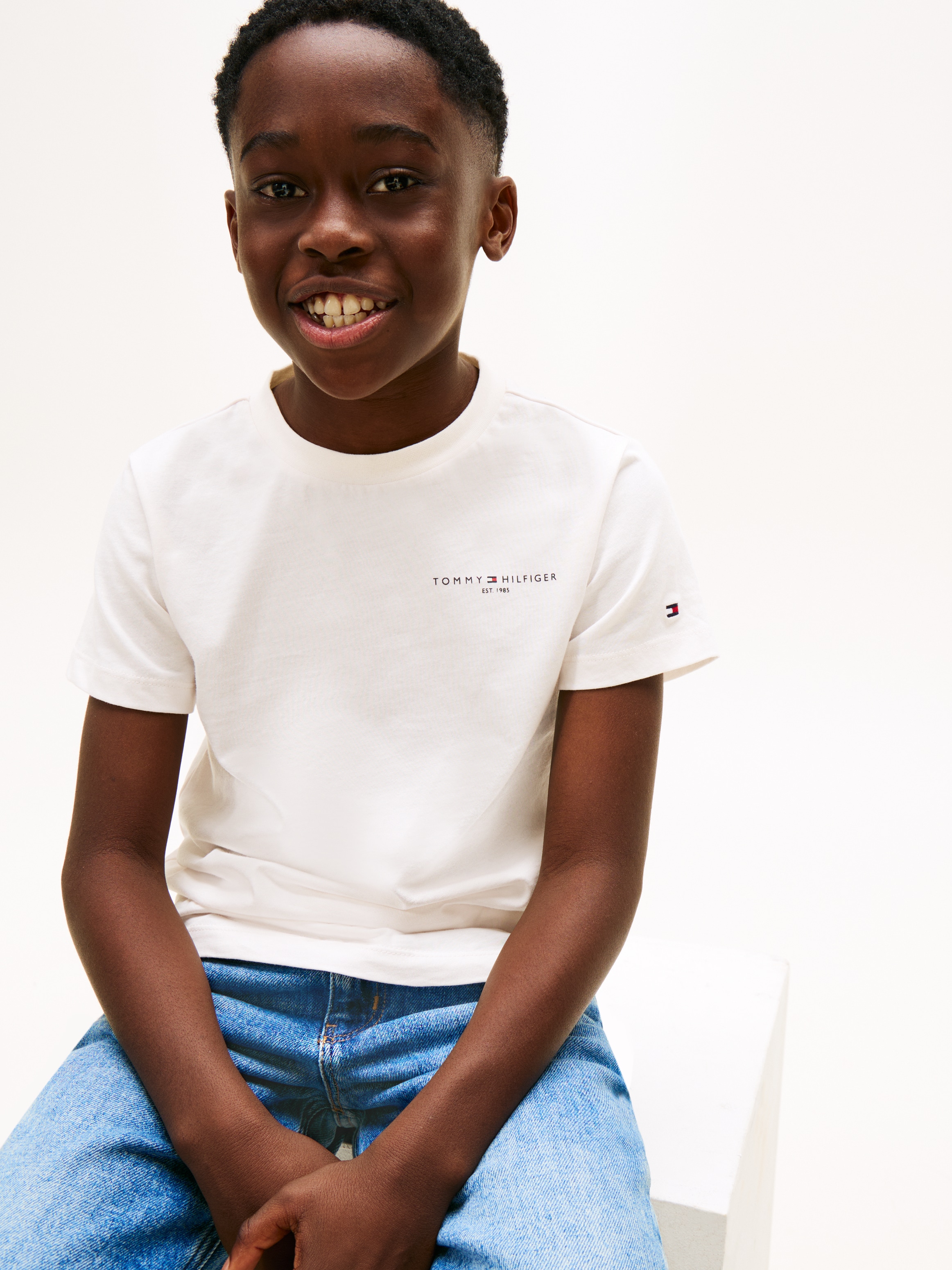 Tommy Hilfiger T-Shirt »MINI CORP T-SHIRT« Kinder bis 16 Jahre