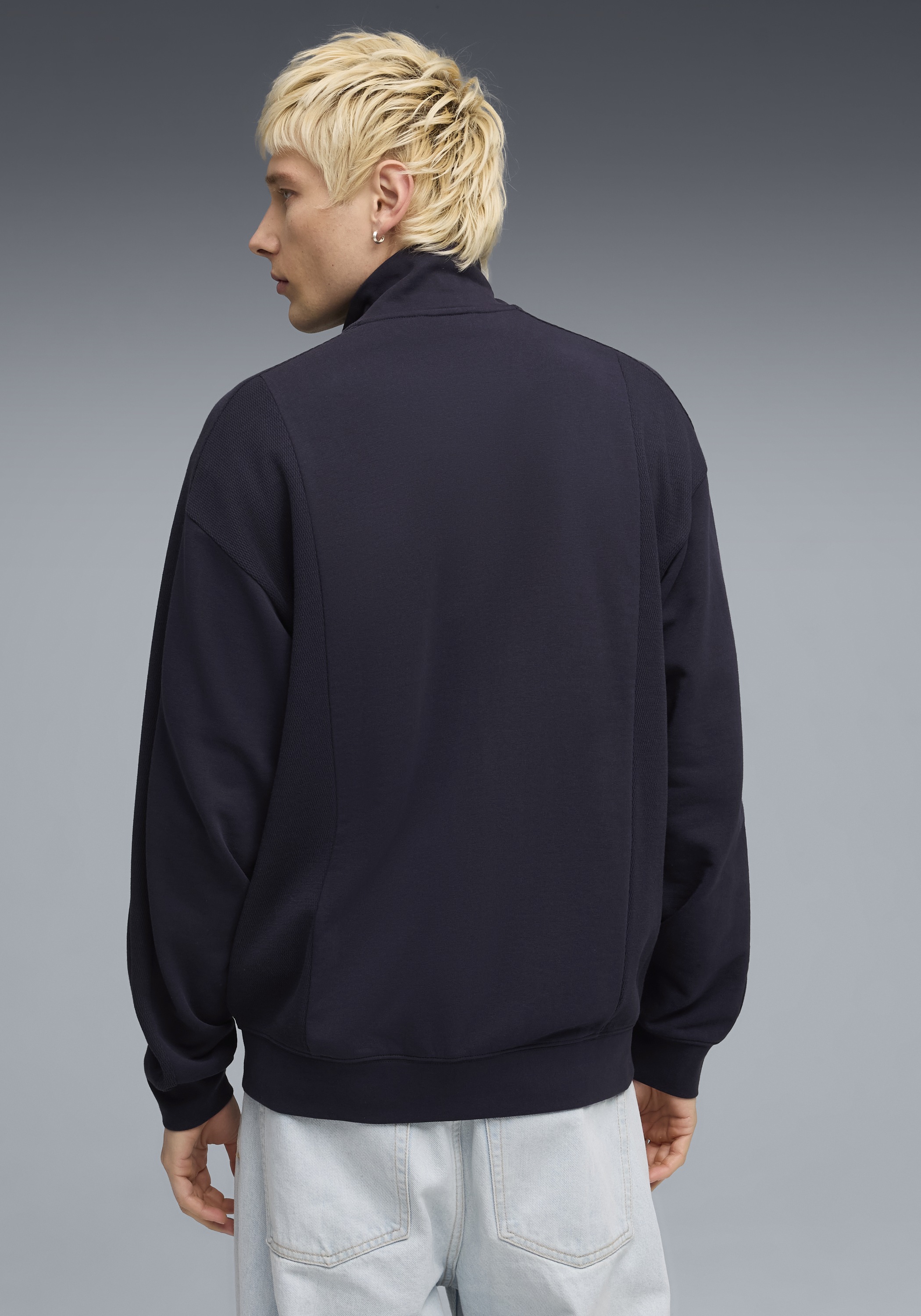 PUMA Sweatjacke "CLASS RELAXED PINNACLE TRACK JACKET TR" normale Kragenform günstig online kaufen