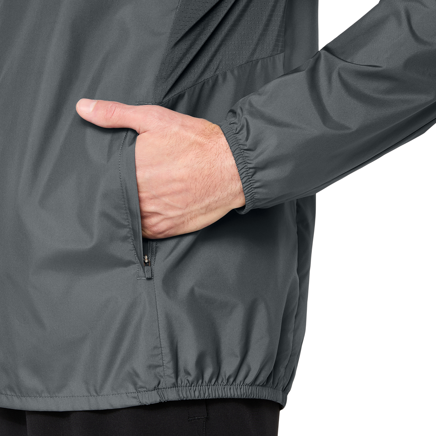 Asics Laufjacke »ASICS CORE JACKET« mit Kapuze Wasserabweisend, Windabweisend, Atmungsaktiv