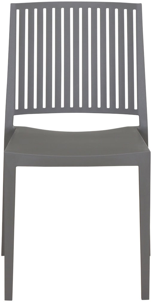 Siena Garden Gartensessel »Lane 2er Set Stapelstuhl grau« Set, 2 Stk. tlg. Gestell, Polypropylen/Glasfaser