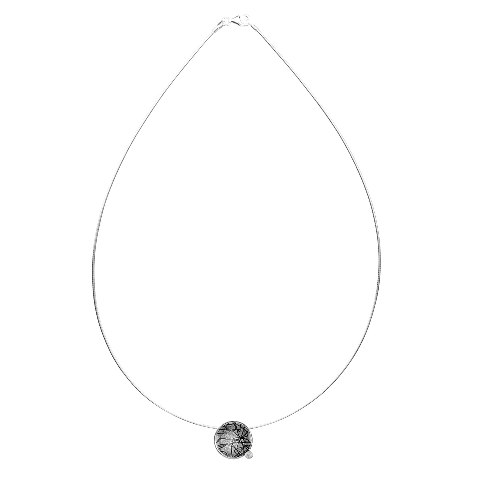 OSTSEE-SCHMUCK Halsreif »Ostsee-Schmuck Halsreif mit Anhänger«, (2 tlg.)