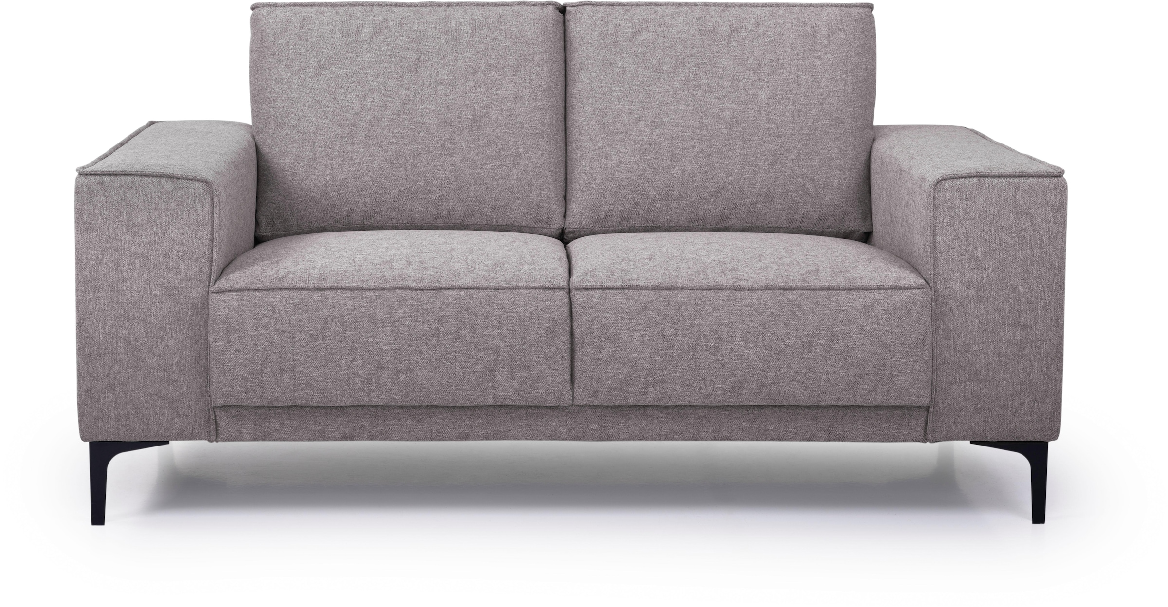 Places of Style 2-Sitzer "Kompaktsofa Oland, Struktur, Flachgewebe, Luxus-M günstig online kaufen