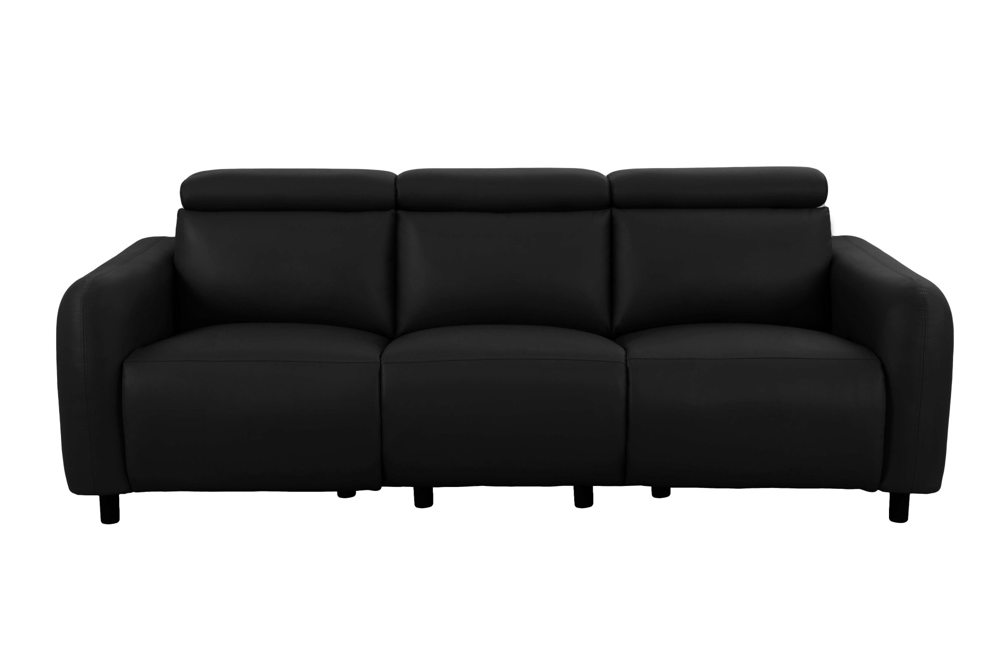 Home affaire 3-Sitzer »SKAANE Kunstleder, Sofa mit manueller-u. elektrischer Relaxfunktion«, Relax-Funktion in 2 Sitzen, Kopfteilverstellung, Federkernpolsterung