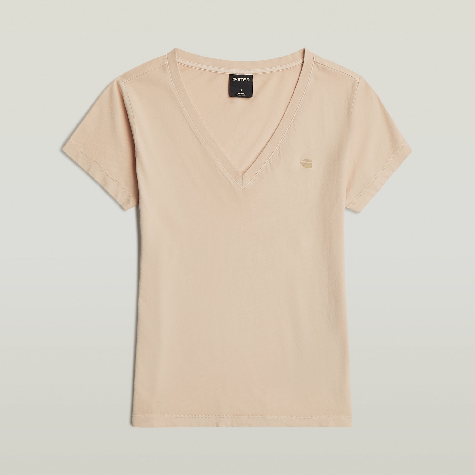 G-STAR V-Shirt "Overdyed Form v t wmn" in Baumwoll-Qualität