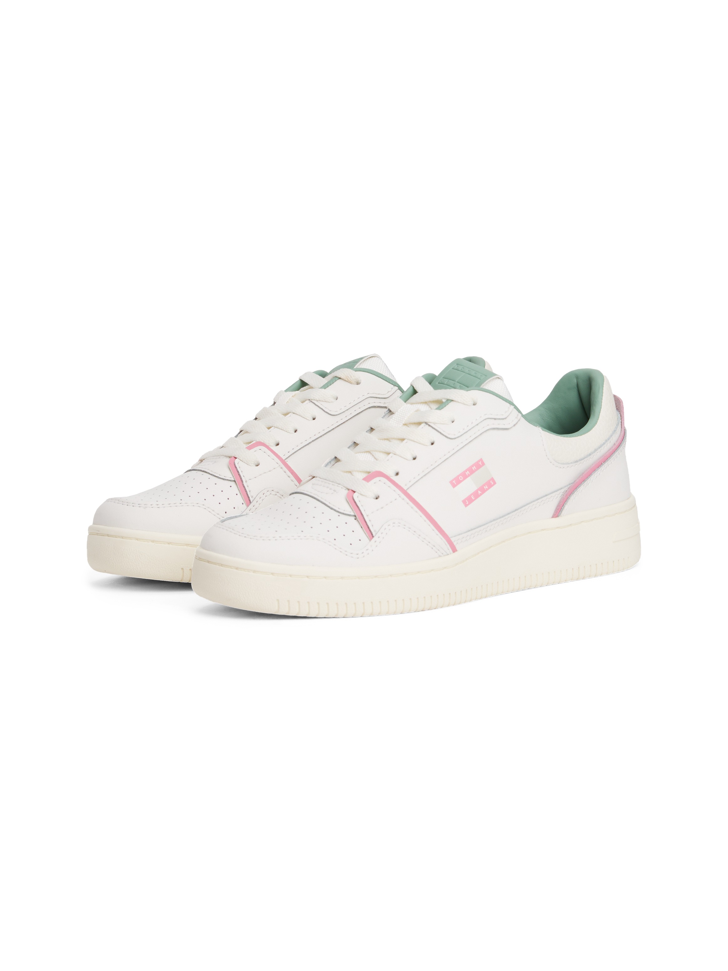 Tommy Jeans Plateausneaker "TJW RETRO BASKET SNEAKER", Freizeitschuh, Halbs günstig online kaufen