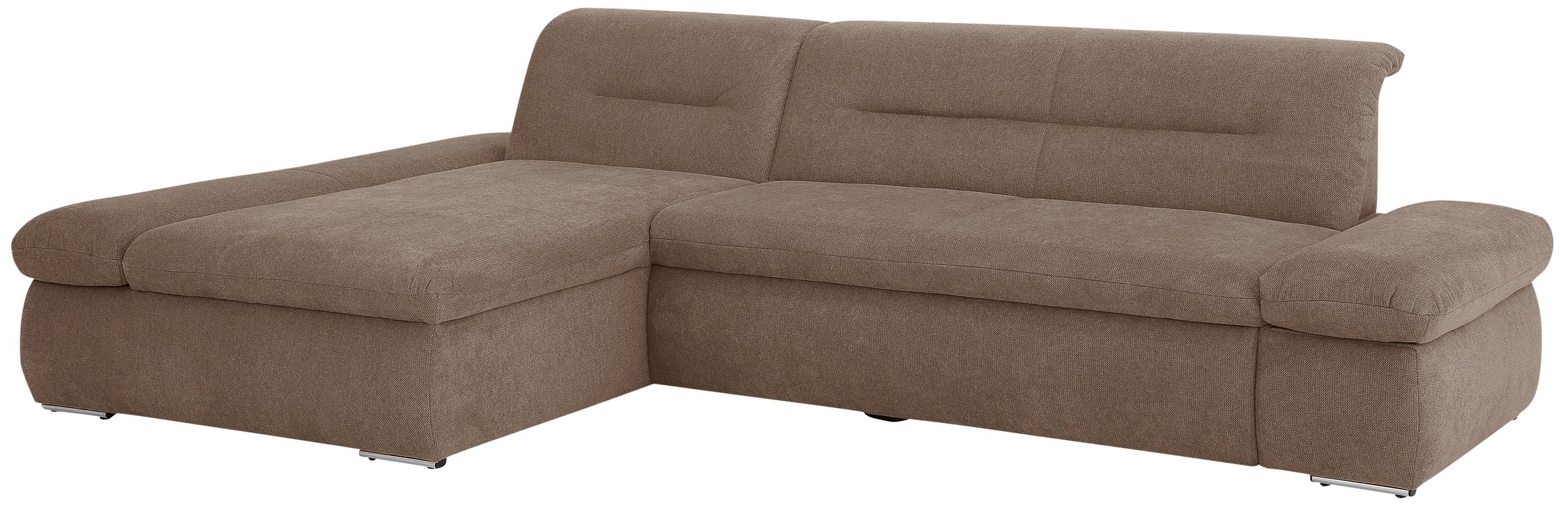 INOSIGN Ecksofa »Avesa L-Form«, Wahlweise mit Armteilvertsellung und Bettfunktion, B/T/H: 300/172/80cm